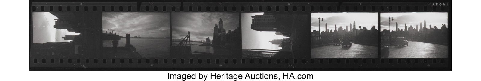 Ilse Bing (German/American, 1899-1998) Contact S (1 of 3)