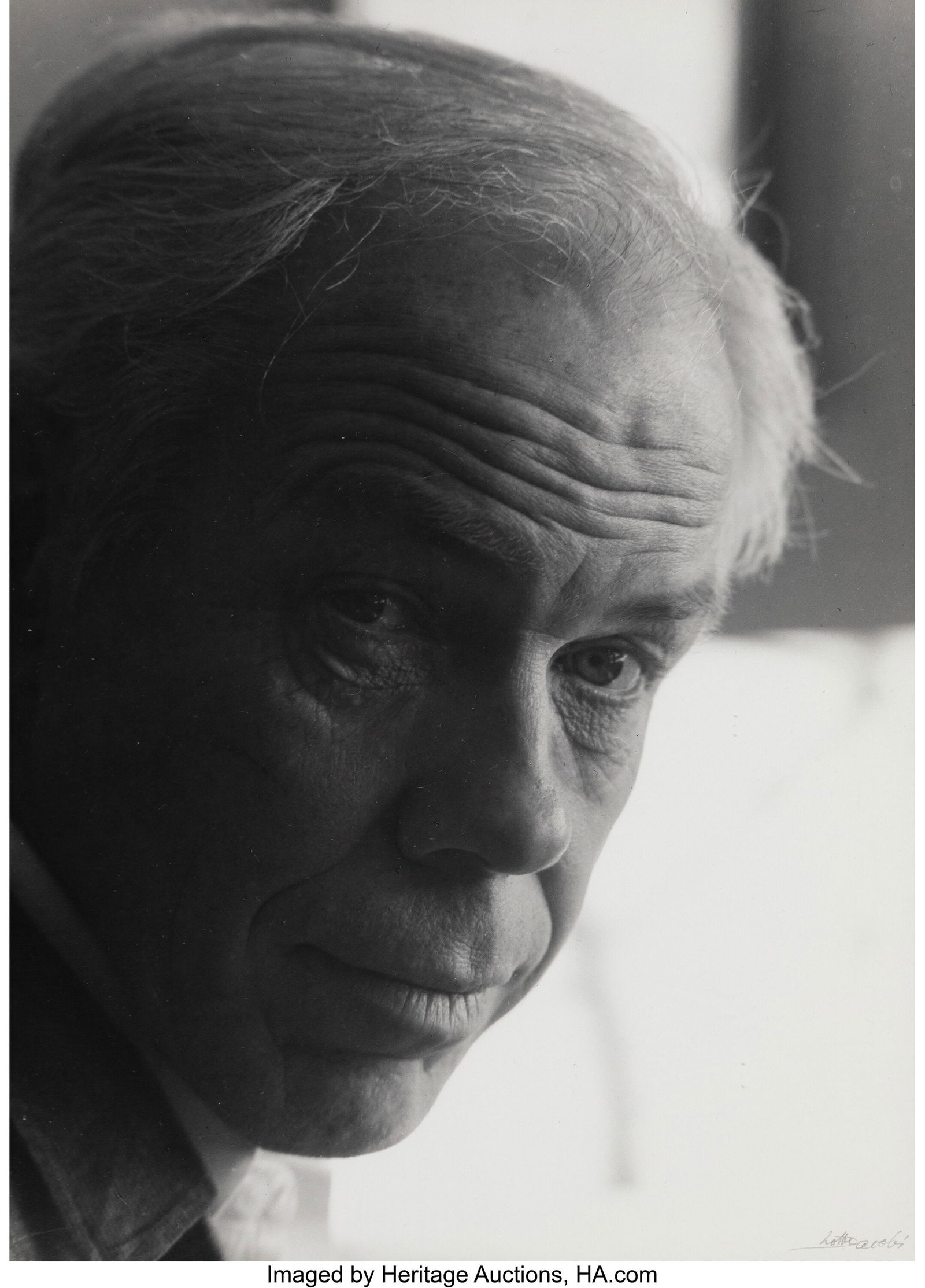 Lotte Jacobi (American, 1896-1990) Minor White, (1 of 3)