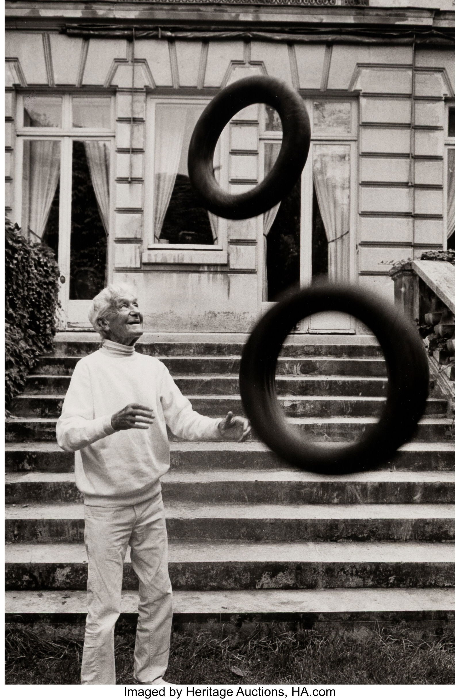 John Loengard (American, b. 1934) Jacques Henri (1 of 3)