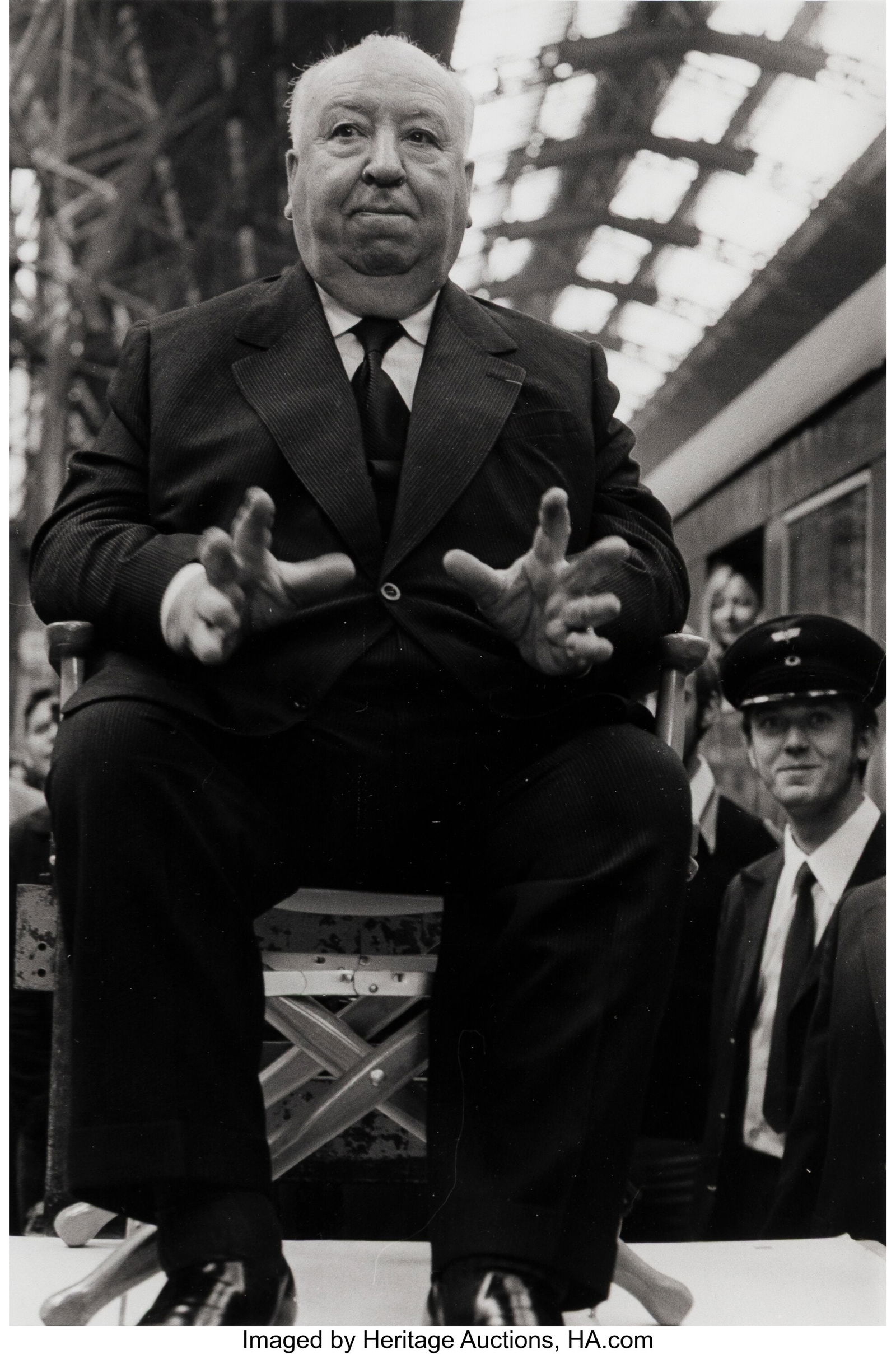 Barbara Klemm (German, b. 1939) Alfred Hitchcock (1 of 3)