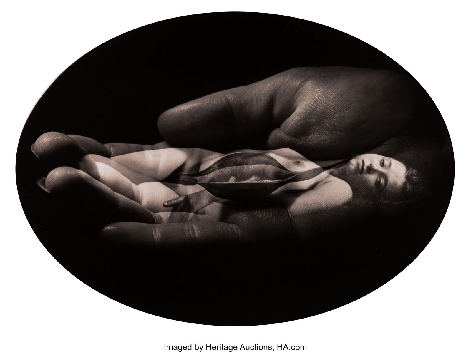 Jerry Uelsmann (American, 1934-2022) Hand and Fo (1 of 3)