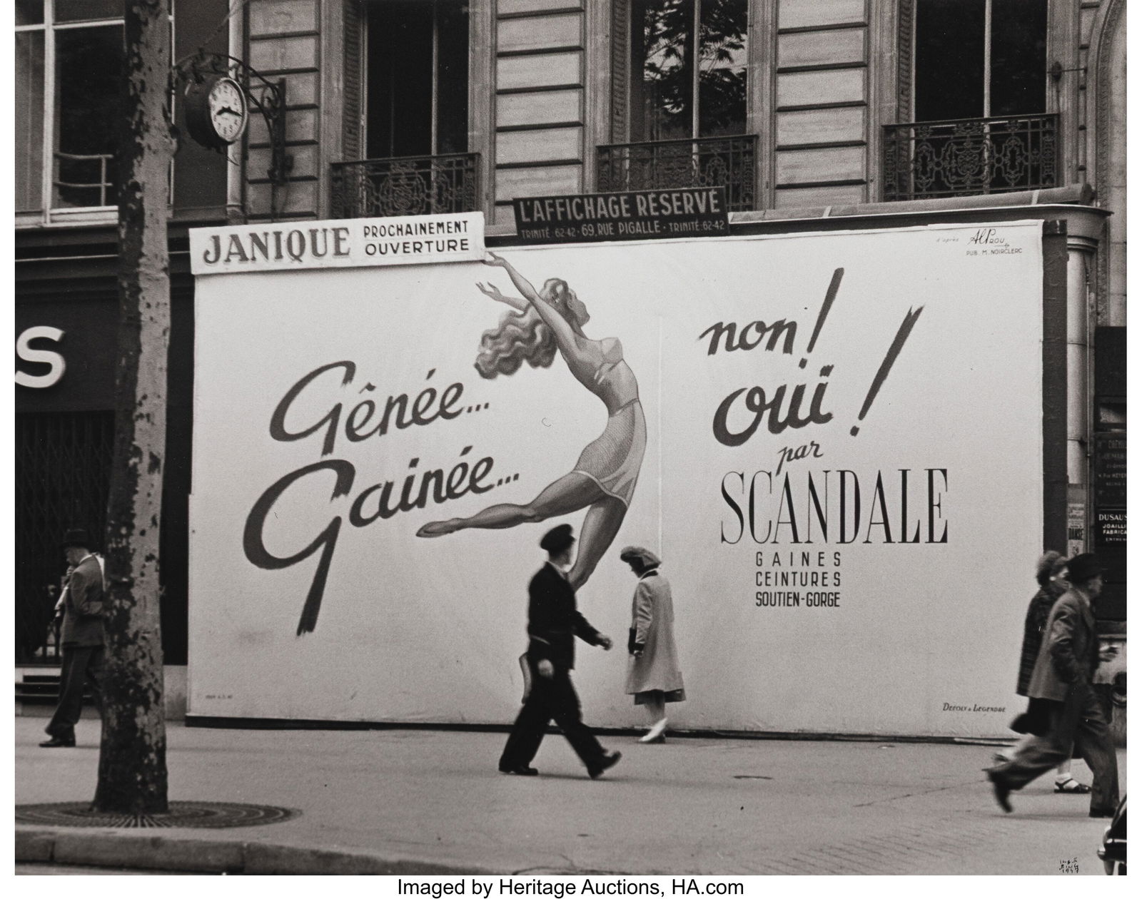 Ilse Bing (German/American, 1899-1998) Scandale, (1 of 3)