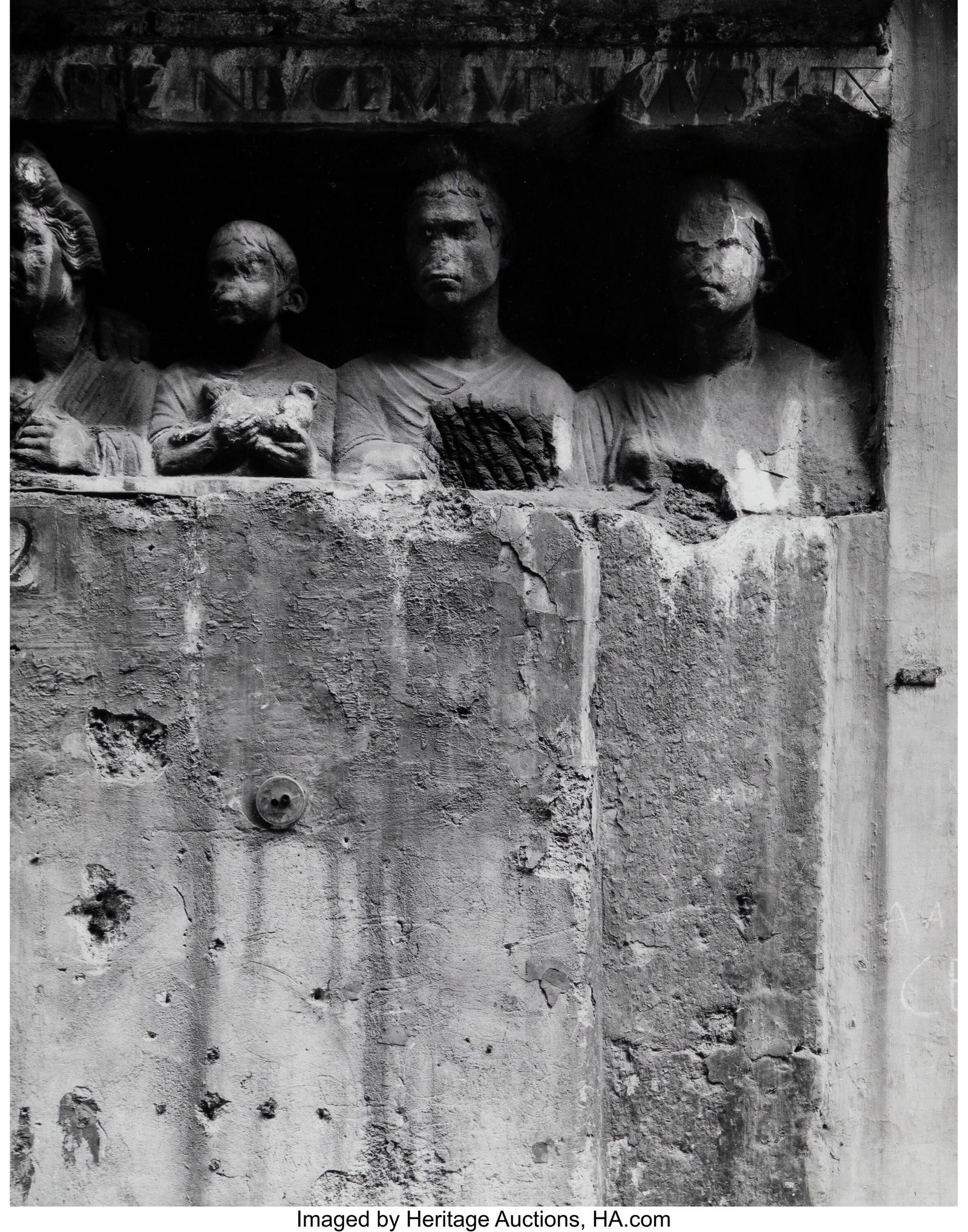 Aaron Siskind (American, 1903-1991) Rome 53, 196 (1 of 3)