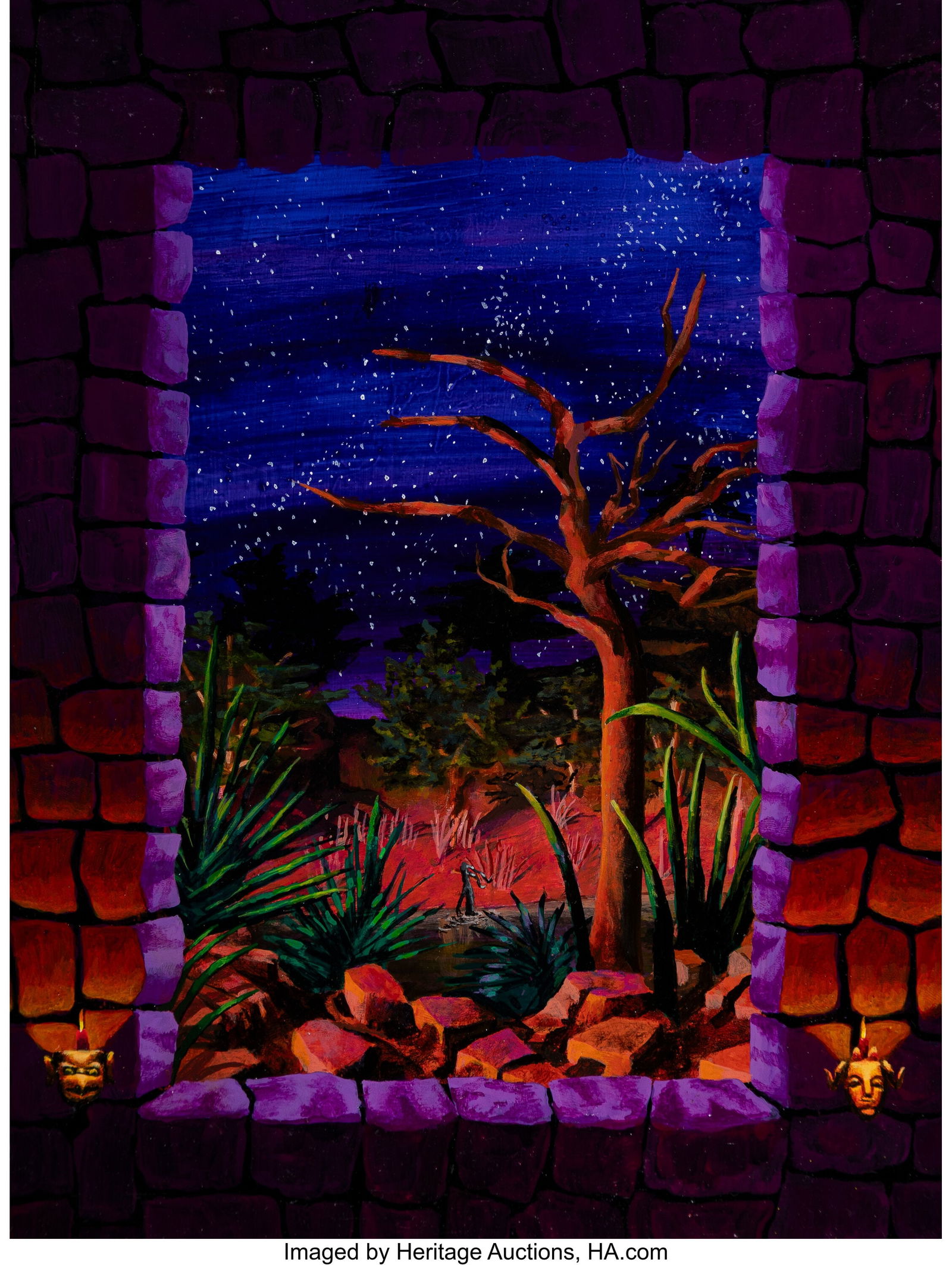 Tom Prinsell (b. 1991) Watering Hole, 2016 Acryl (1 of 3)