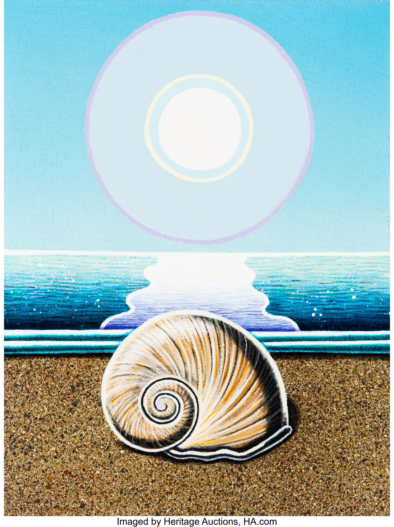 Matthew F. Fisher (b. 1976) Into Itself, 2021 Ac: Matthew F. Fisher (b. 1976) Into Itself, 2021 Acrylic on canvas 8 x 6 inches (20.3 x 15.2 cm) Signed, dated, and titled on the reverse