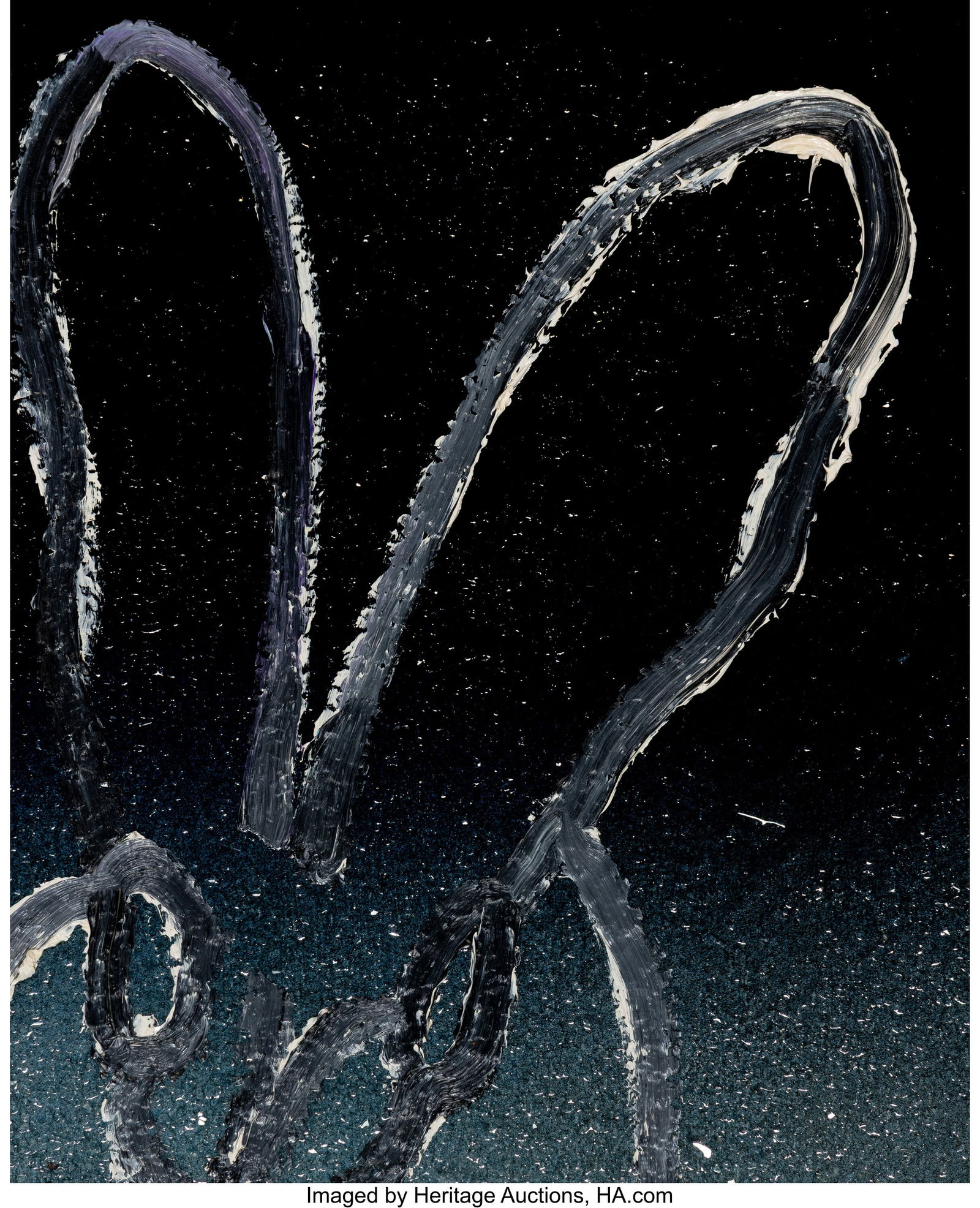 Hunt Slonem (b. 1951) Untitled, 2021 Oil and acr (1 of 3)