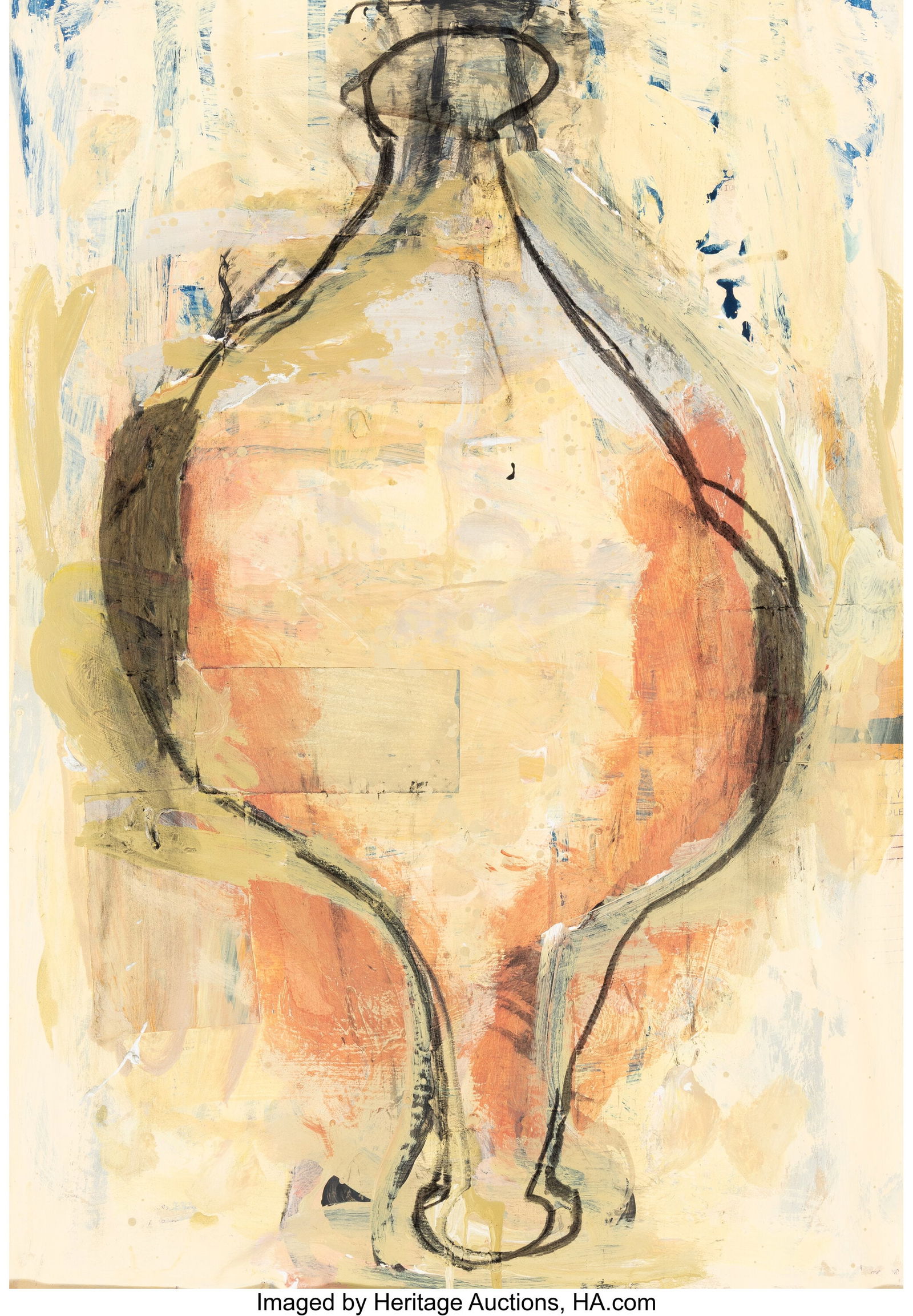 Gary Komarin (b. 1951) Vessel, 1996 Enamel, char (1 of 3)