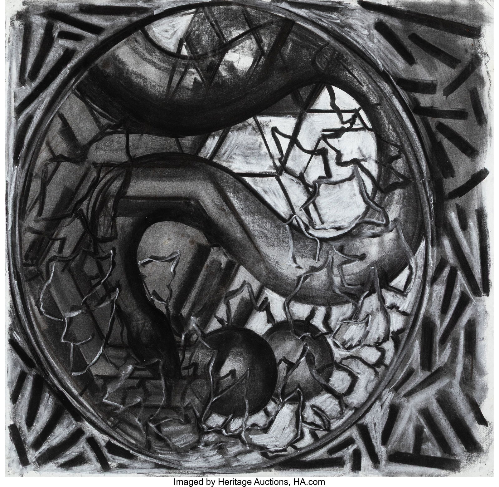 Richard Ballard (b. 1951) Untitled (two works) C (1 of 3)