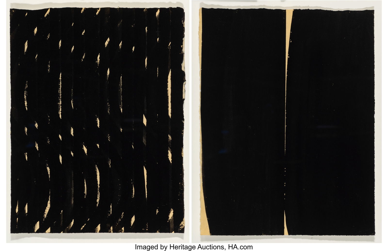 Karl Heinz Stroehle (1957-2016) Untitled (two wo (1 of 4)