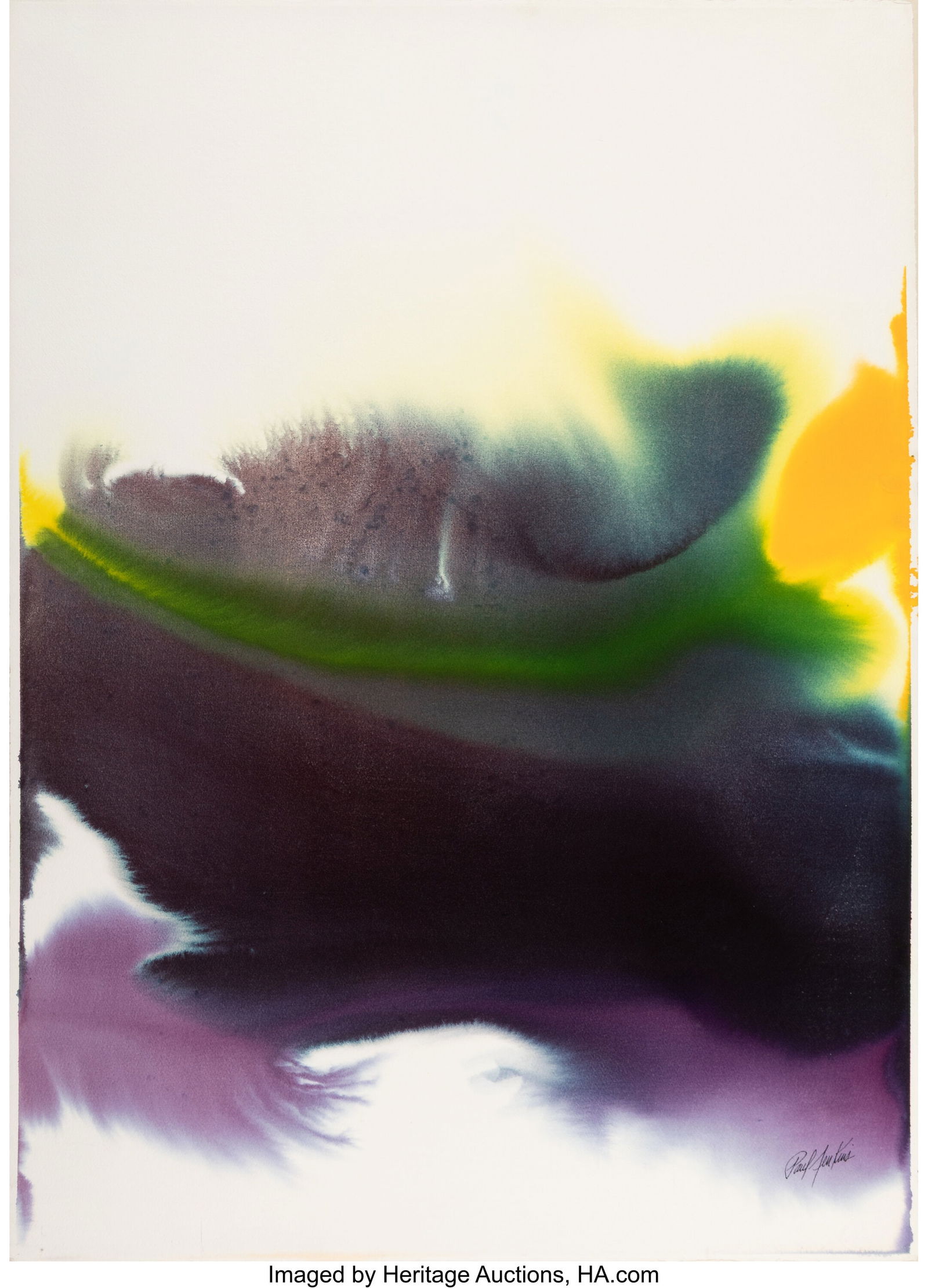 Paul Jenkins (1923-2012) Phenomena Mirror Mirror (1 of 3)