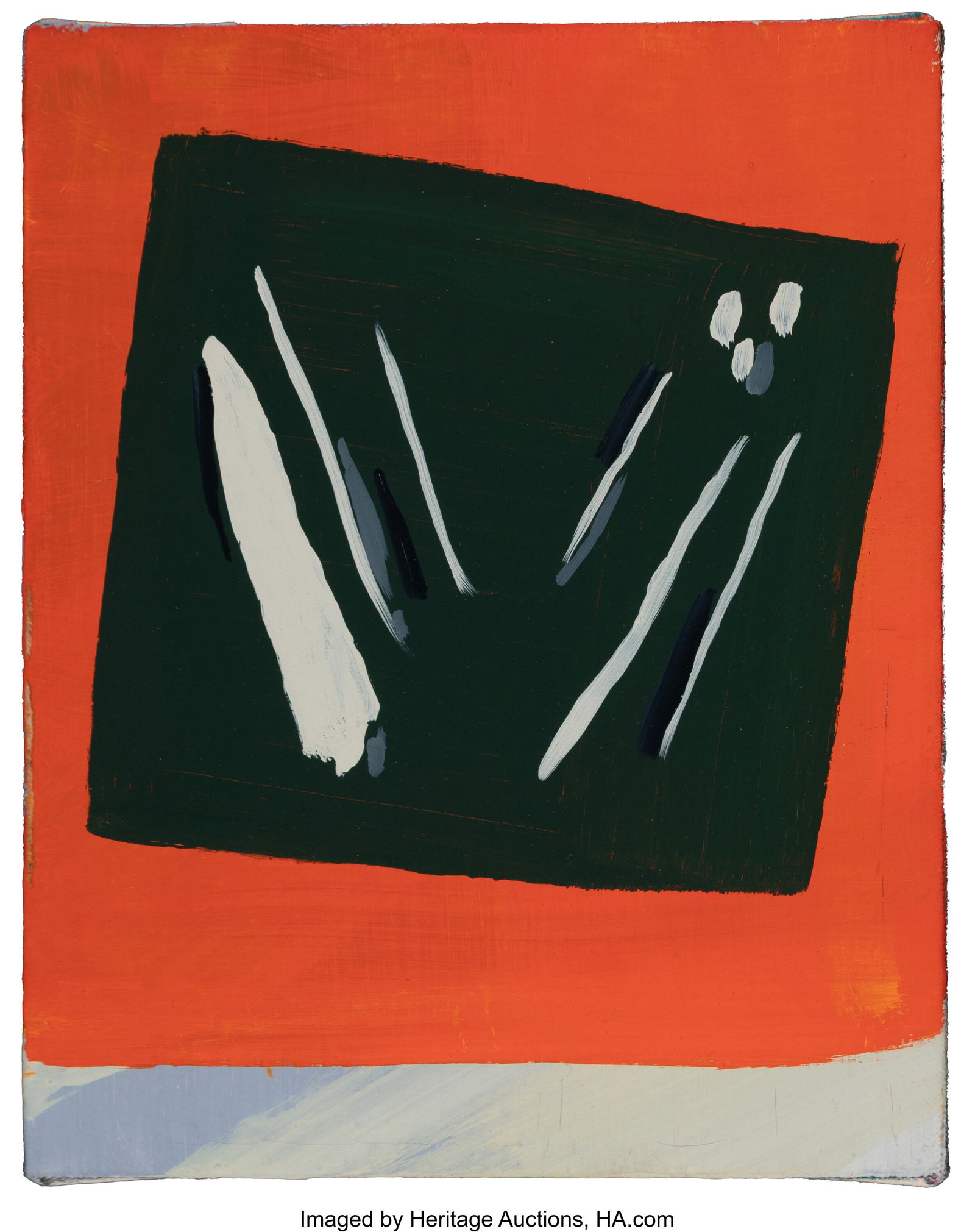 Jon Pestoni (b. 1969) Matchbook, 2010 Oil on can (1 of 2)