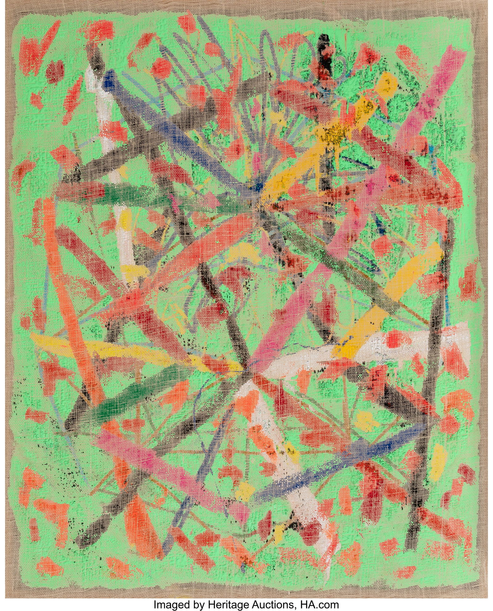 Evan Nesbit (b. 1985) Saccadic Rhythm, 2012 Acry (1 of 3)