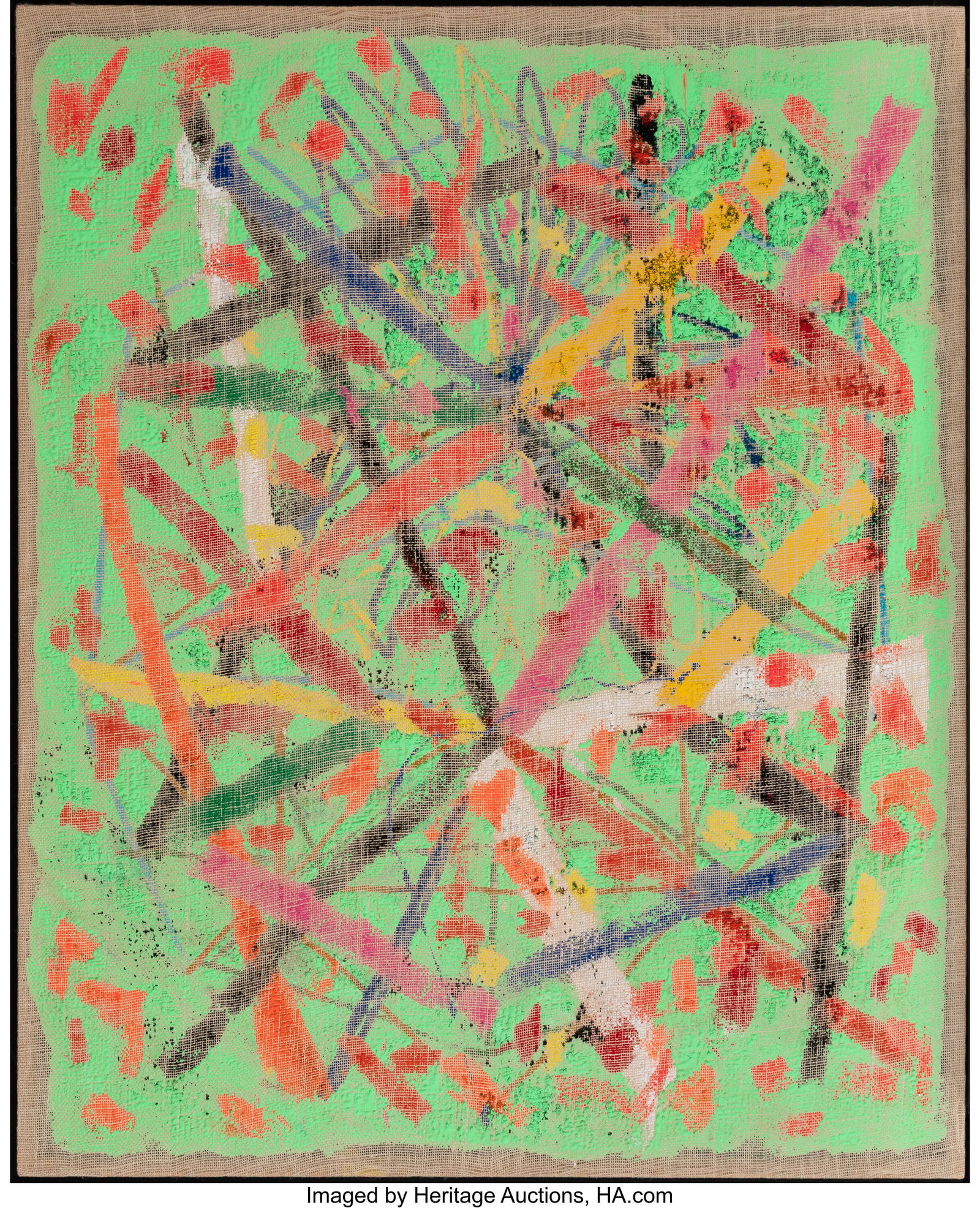 Evan Nesbit (b. 1985) Saccadic Rhythm, 2012 Acry - 2