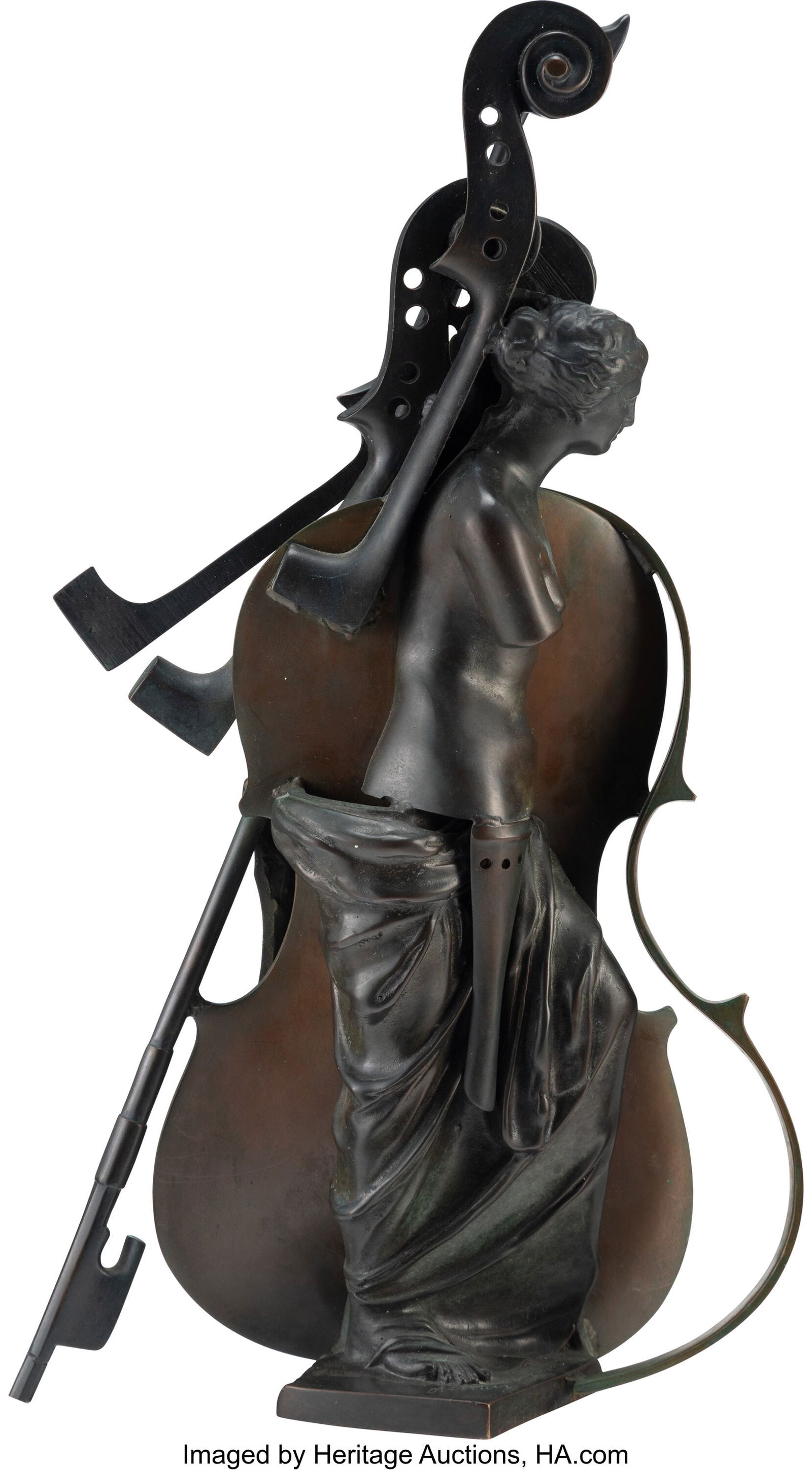 Arman (1928-2005) Michelangelo, 2001 Patinated b (1 of 6)