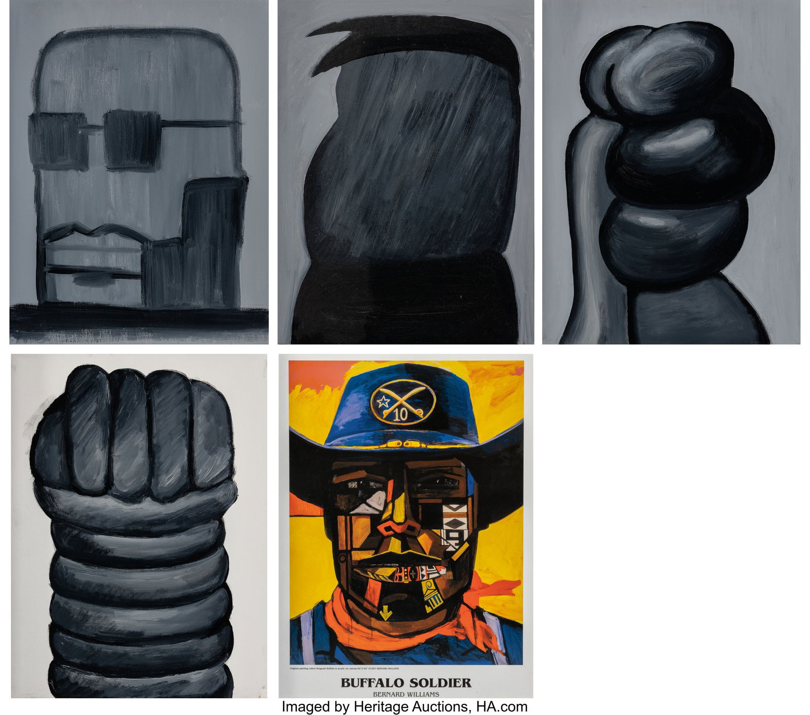 Bernard Williams (b. 1954) Self-Similarity Set # (1 of 9)