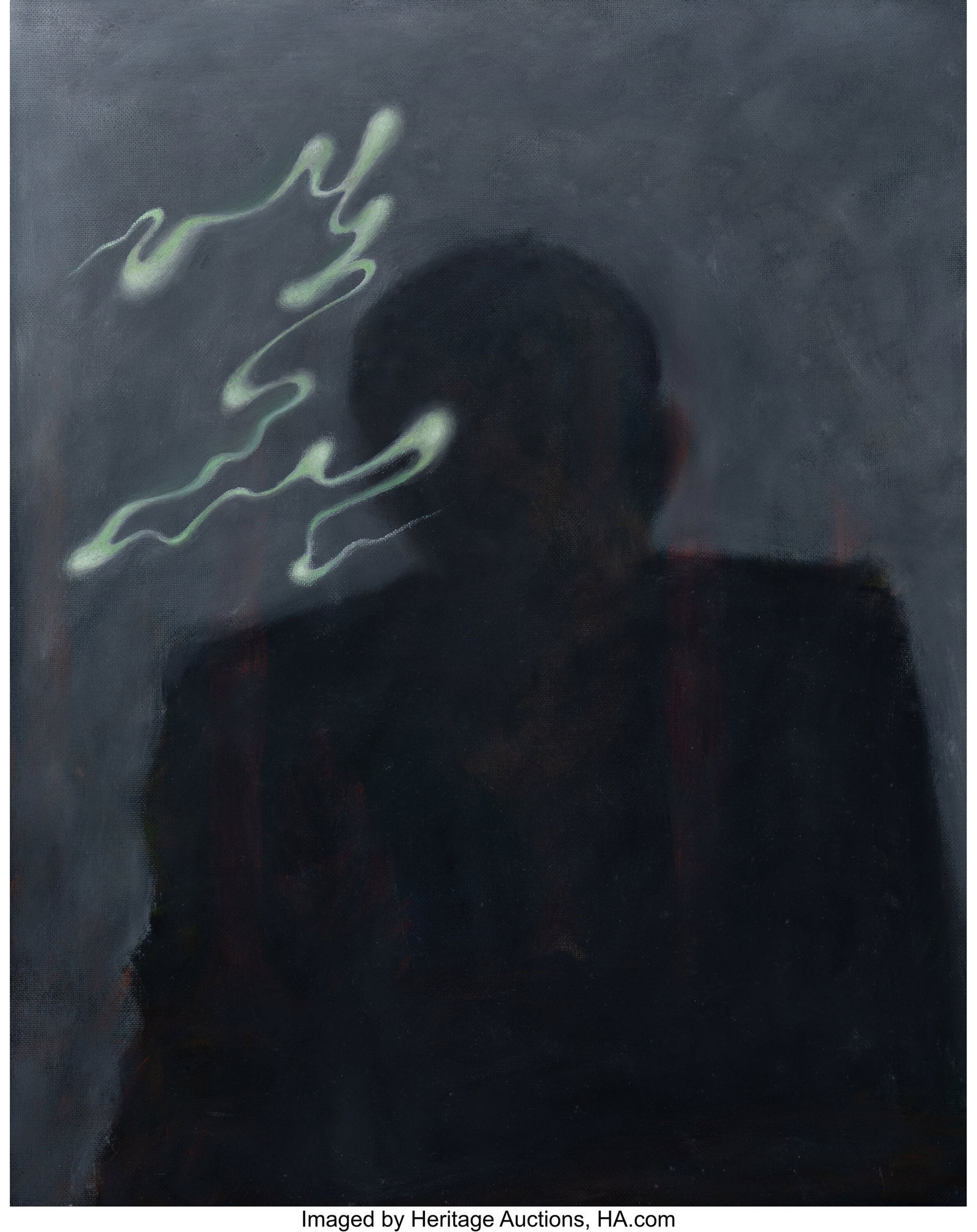 Mia Middleton (b. 1988) Glyph, 2020 Oil on canva (1 of 3)