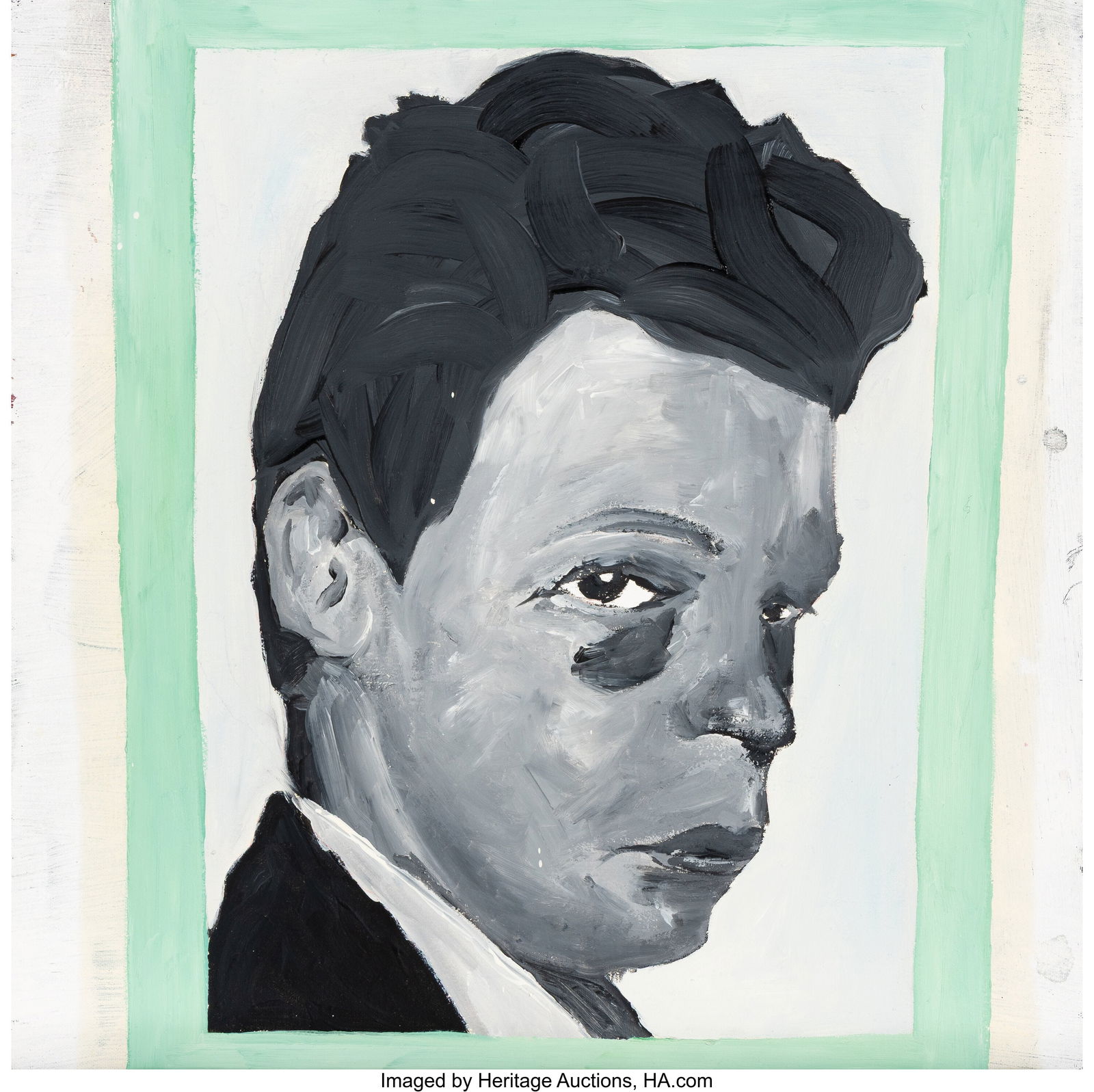 Andreas Diefenbach (b. 1973) Portrait of James W (1 of 3)