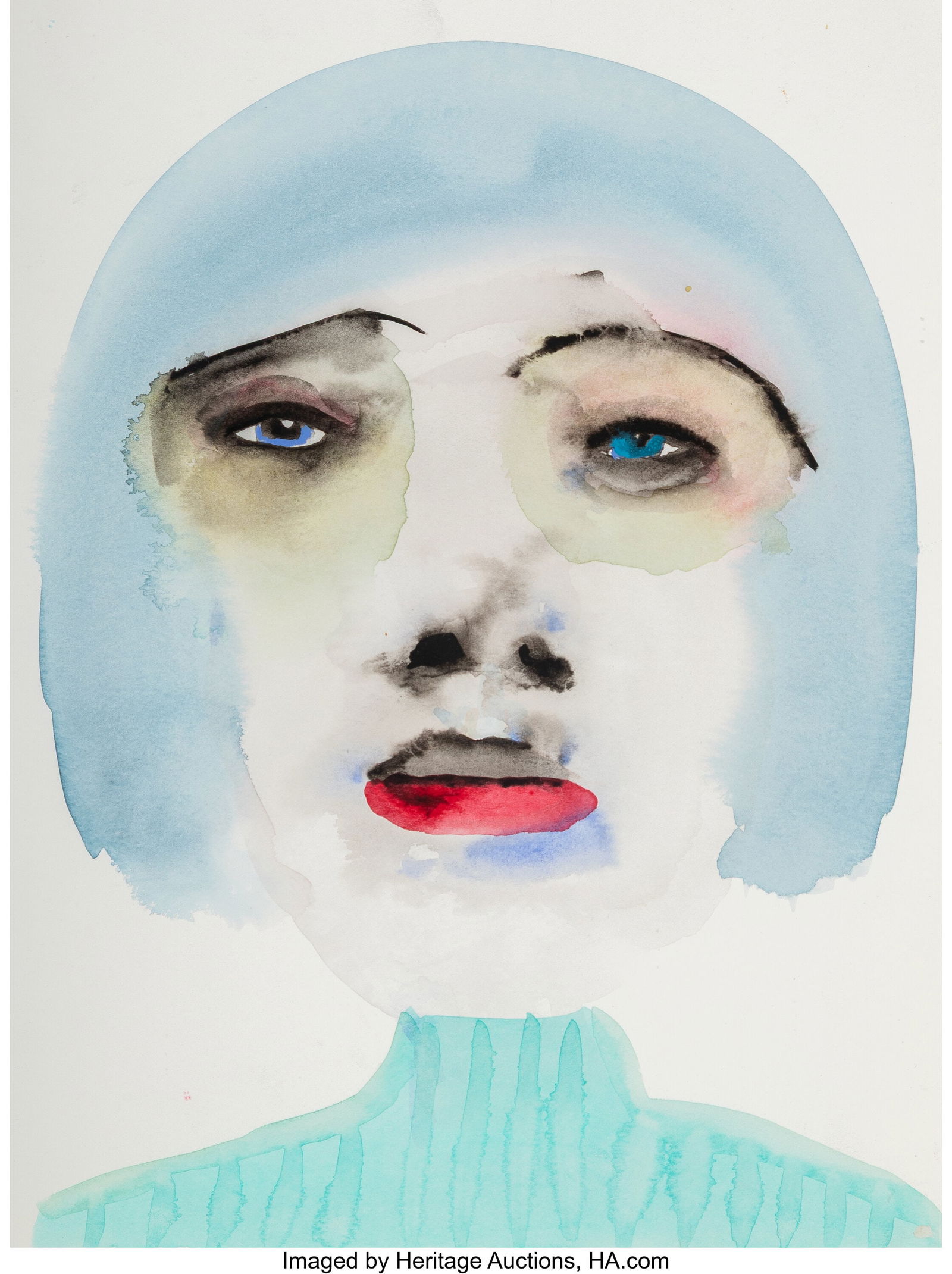 February James (b. 1977) Untitled, 2016 Watercol (1 of 2)