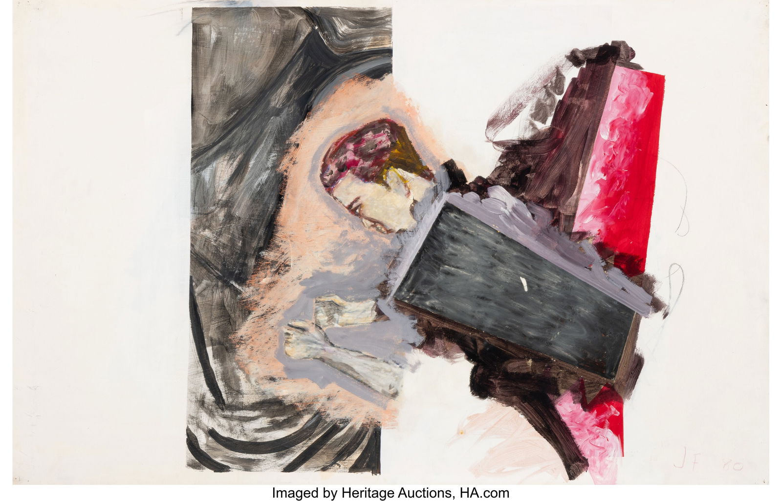 Joe Fyfe (b. 1952) Untitled, 1980 Mixed media on (1 of 2)