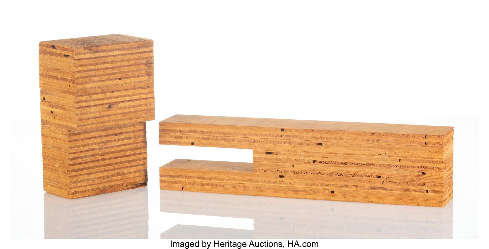 George Bennett (20th Century) Untitled (two work (1 of 4)