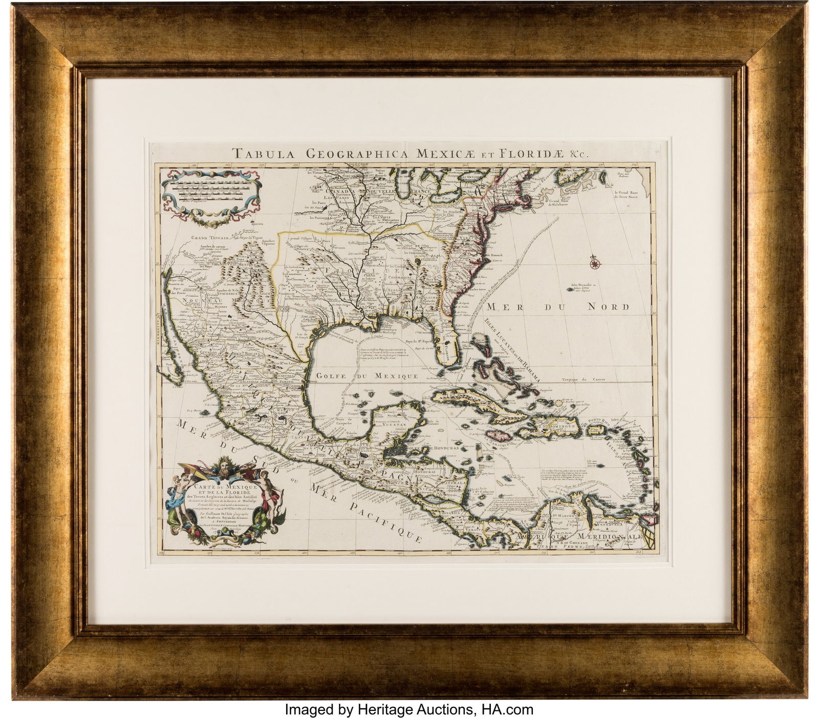 Guillaume Delisle. Carte du Mexique et de la Flo (1 of 1)