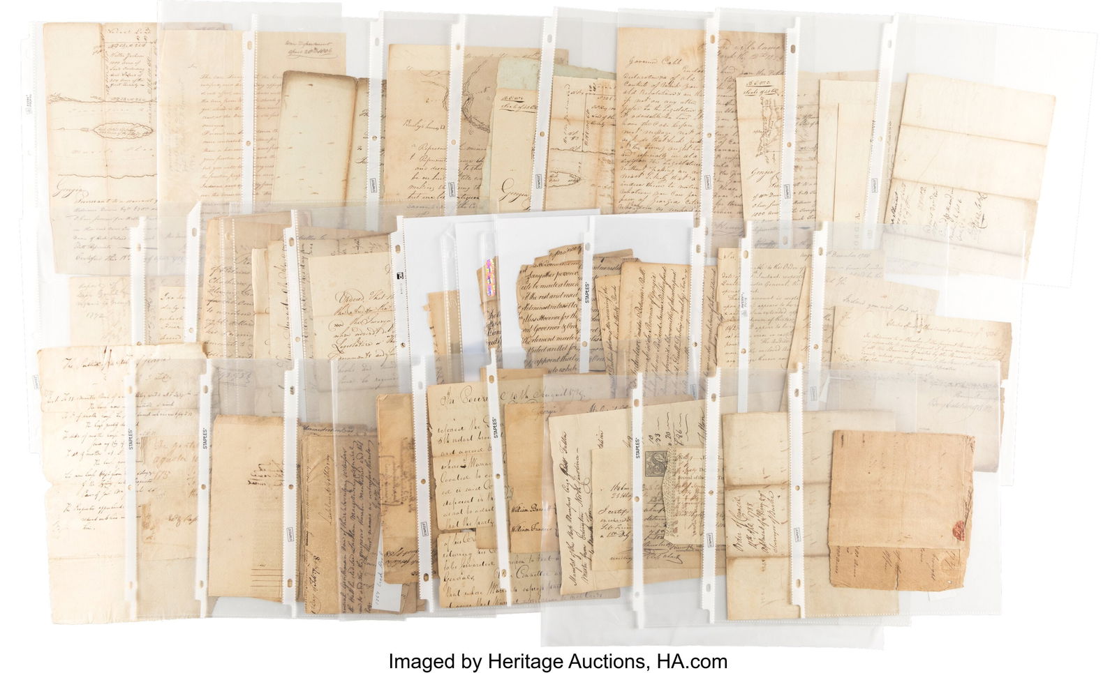 Archive of 18th and 19th-Century Georgia Land Ow (1 of 5)