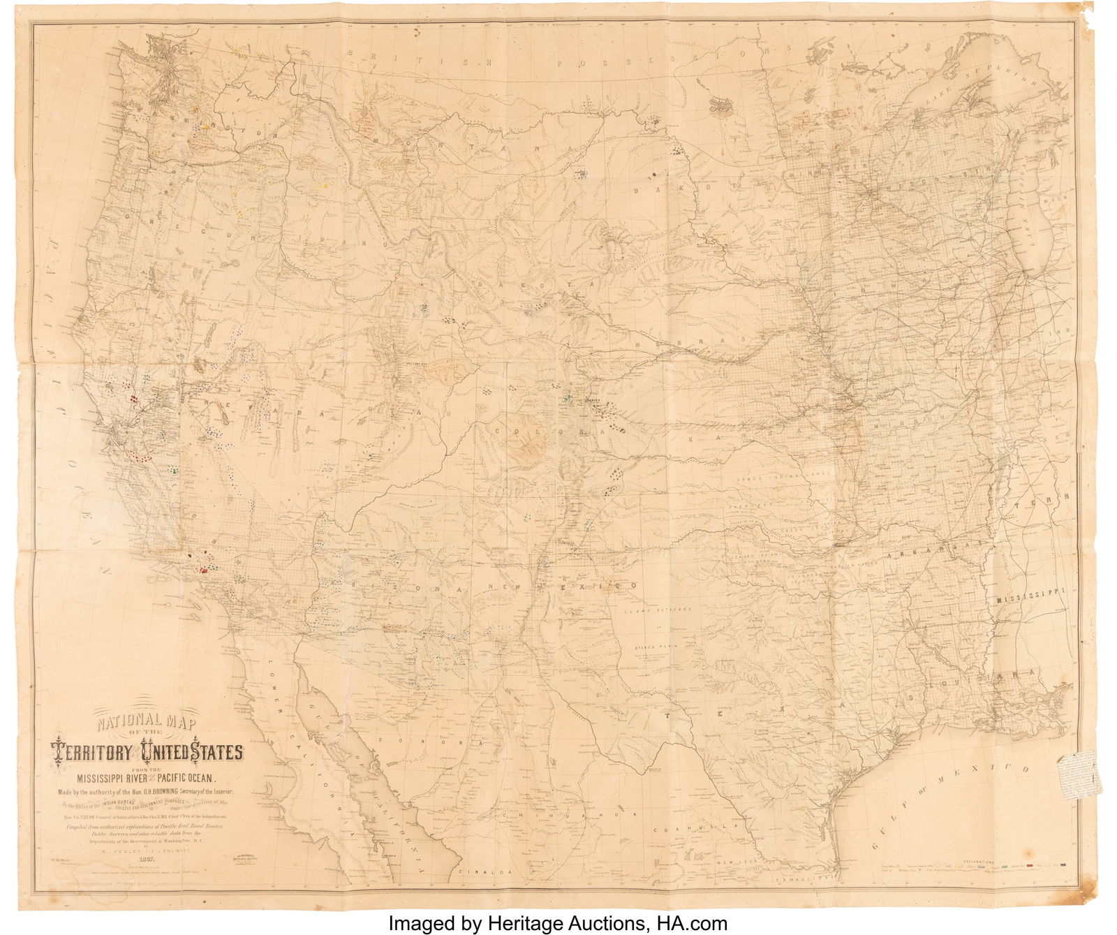 William J. Keeler. National Map of the Territory (1 of 3)