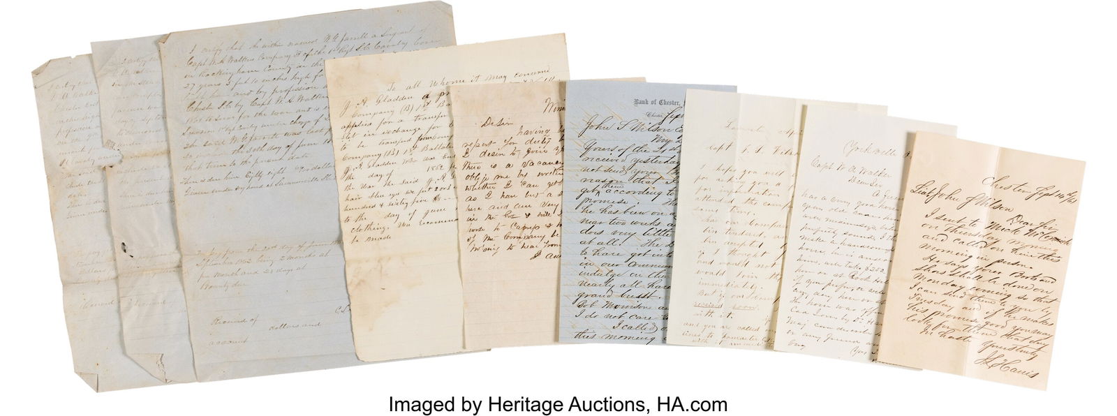 "Chester Troop," Co. D, 1st South Carolina Caval (1 of 4)