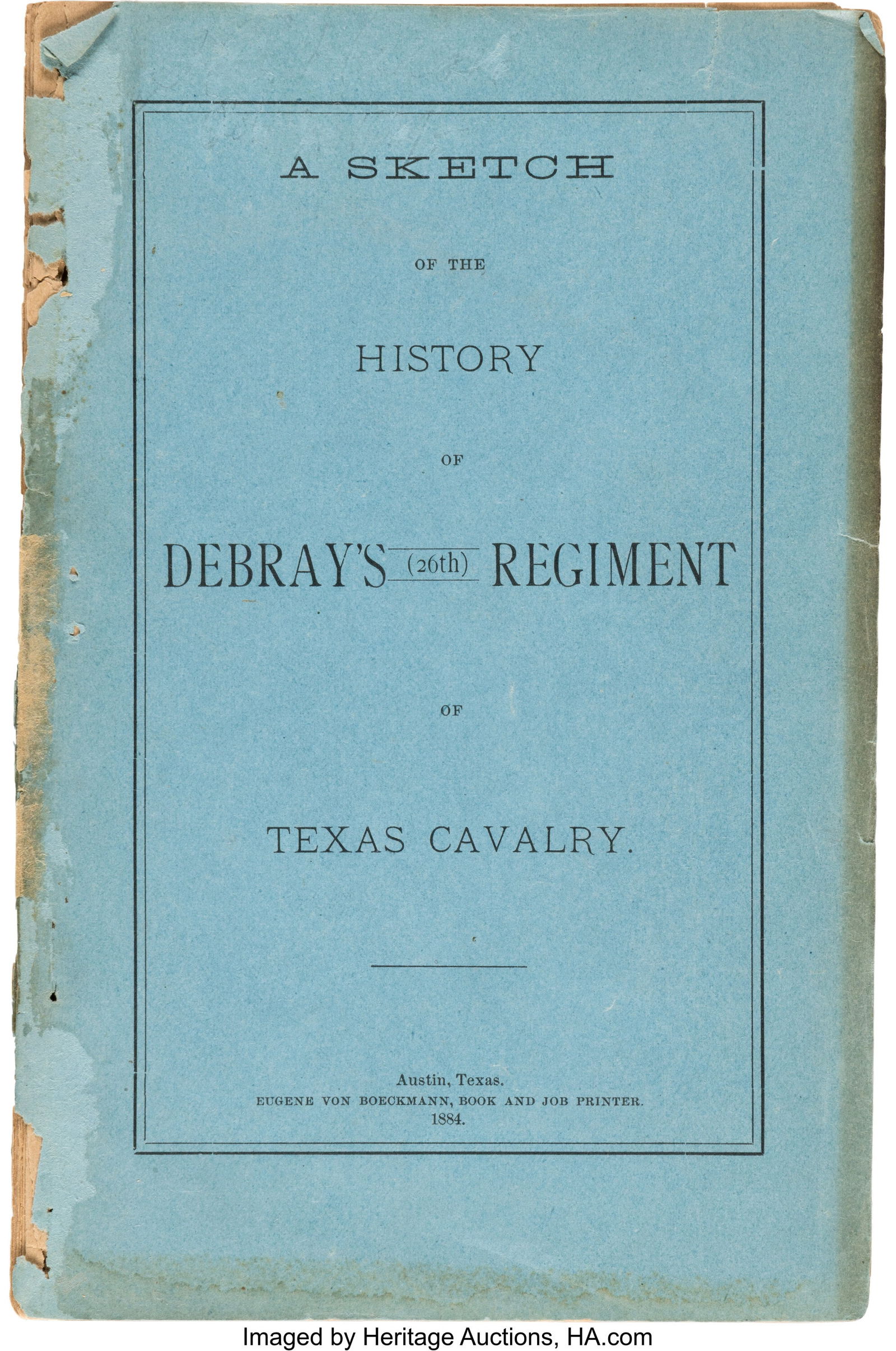 Xavier Blanchard Debray. A Sketch of the History (1 of 2)