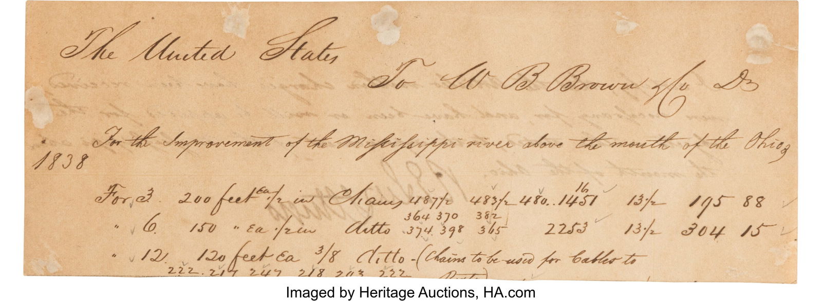Robert E. Lee Partial Document Signed. One parti - 2