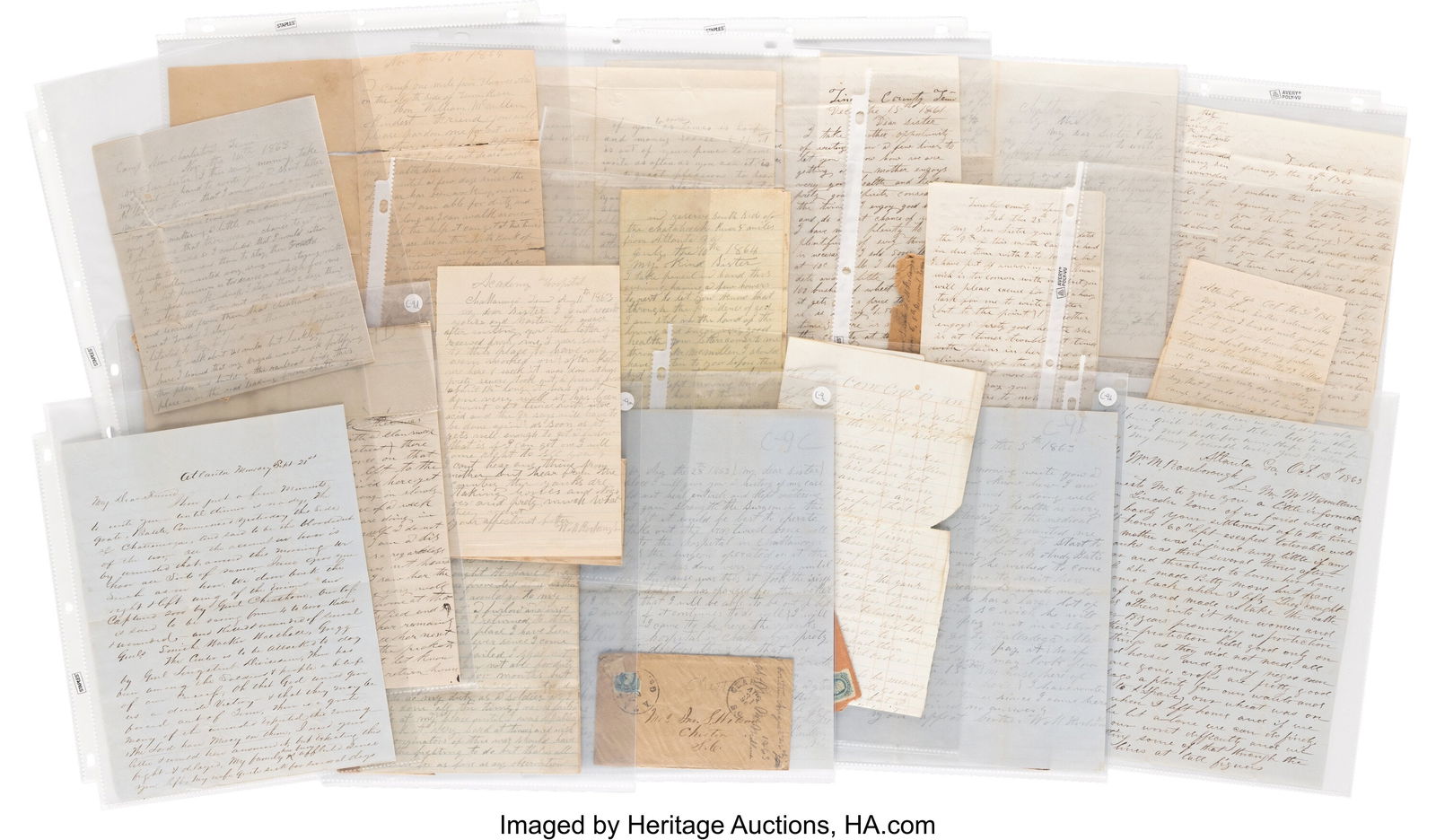 [Confederate States of America]. Civil War Soldi (1 of 1)