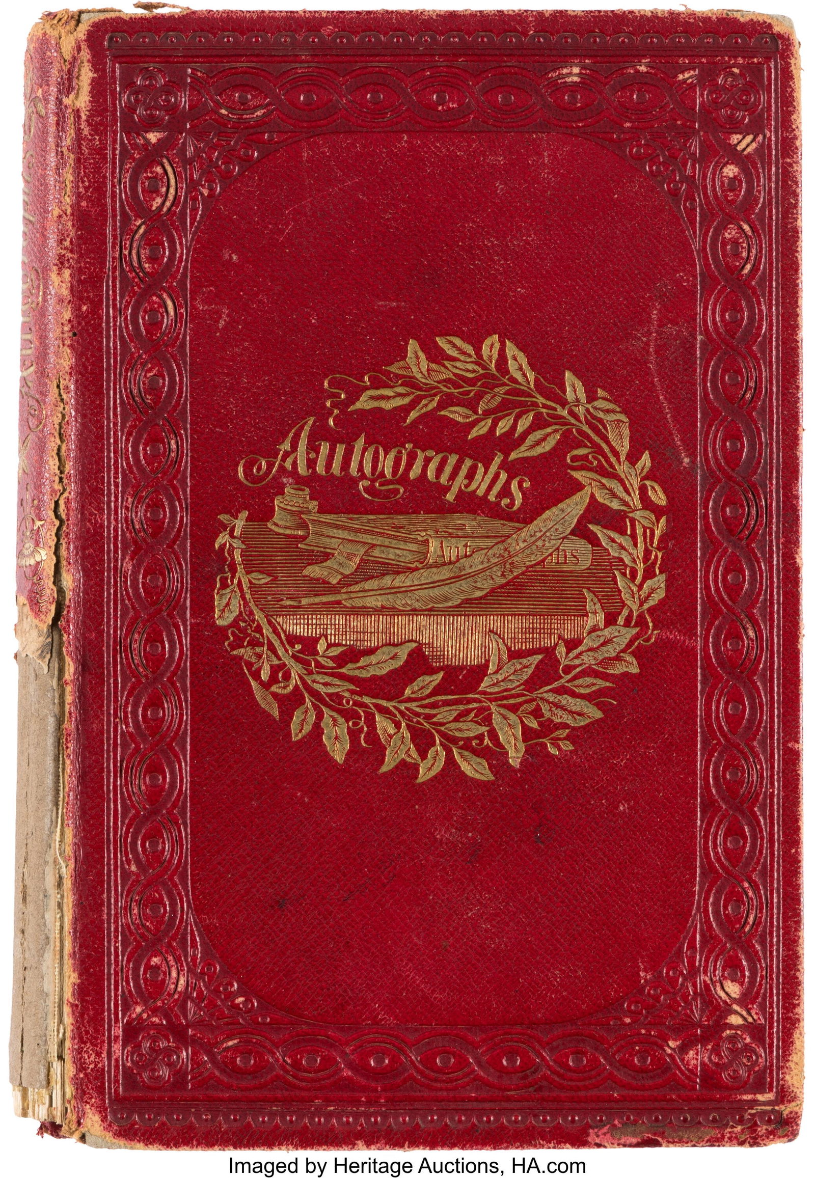 Autograph Album Containing Signatures of Promine (1 of 10)