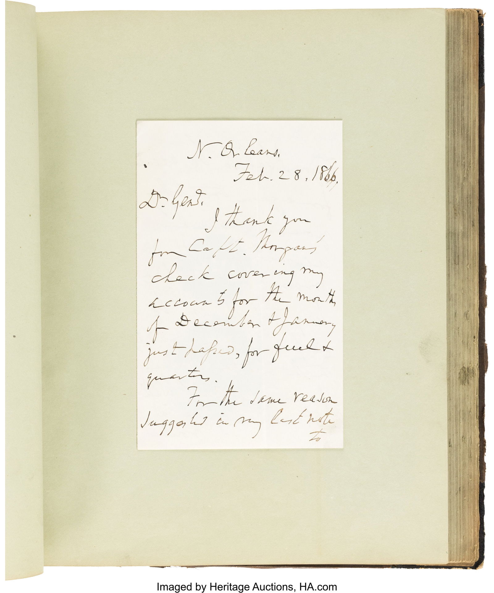 Scrapbook Containing Assorted Letters Addressed - 5