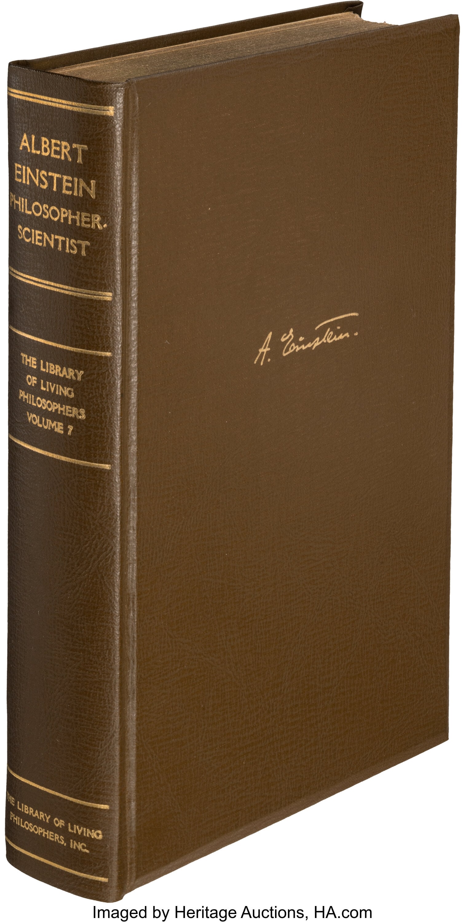 Albert Einstein Signed Copy of Albert Einstein - 4