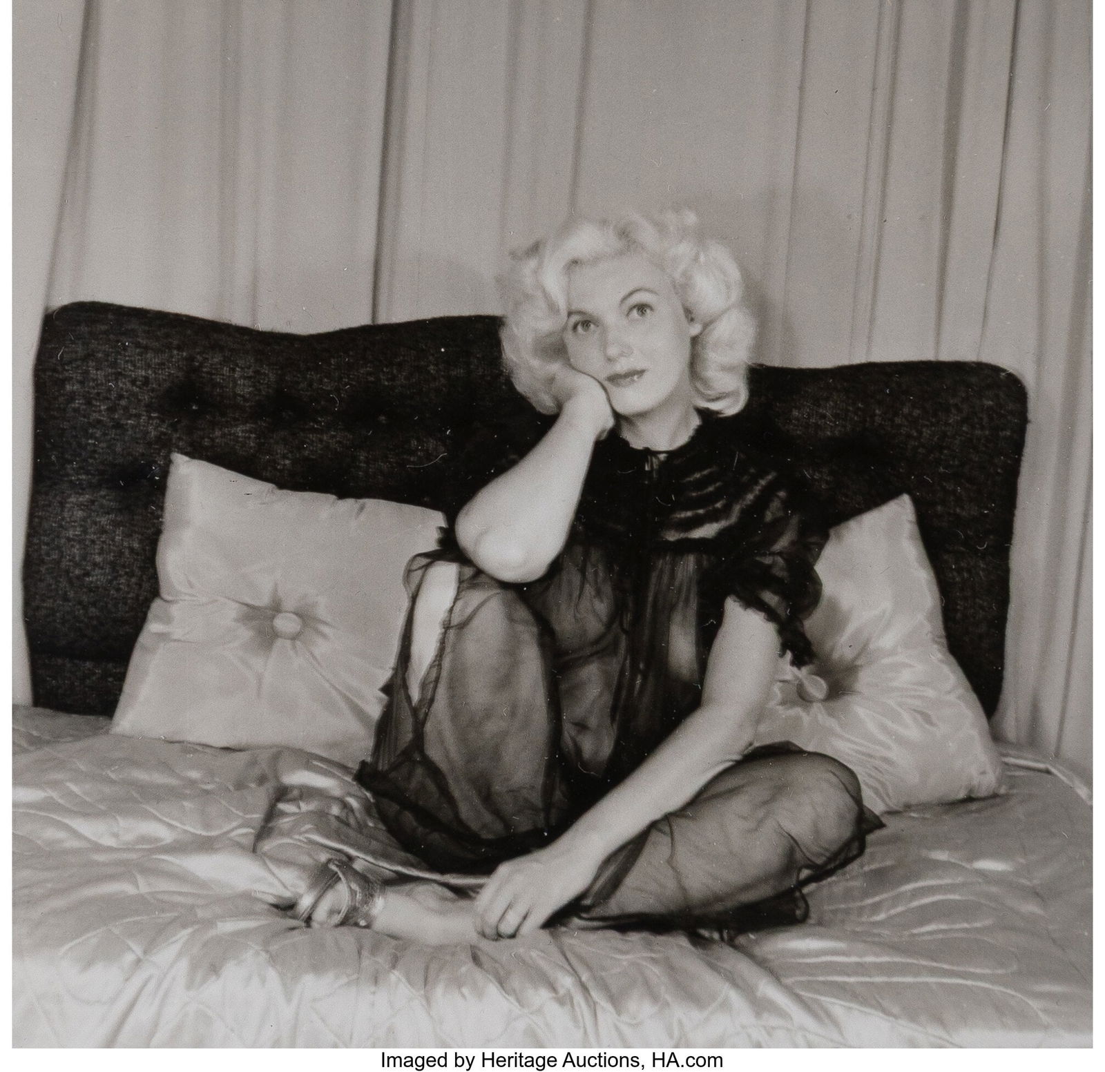 Bunny Yeager (American, 1929-2014) Bunny Yeager: Bunny Yeager (American, 1929-2014) Bunny Yeager Self Portraits (26 images), 1950s Gelatin silver prints on Kodak Velox paper 3-1/2 x 3-1/2 inches (8&period