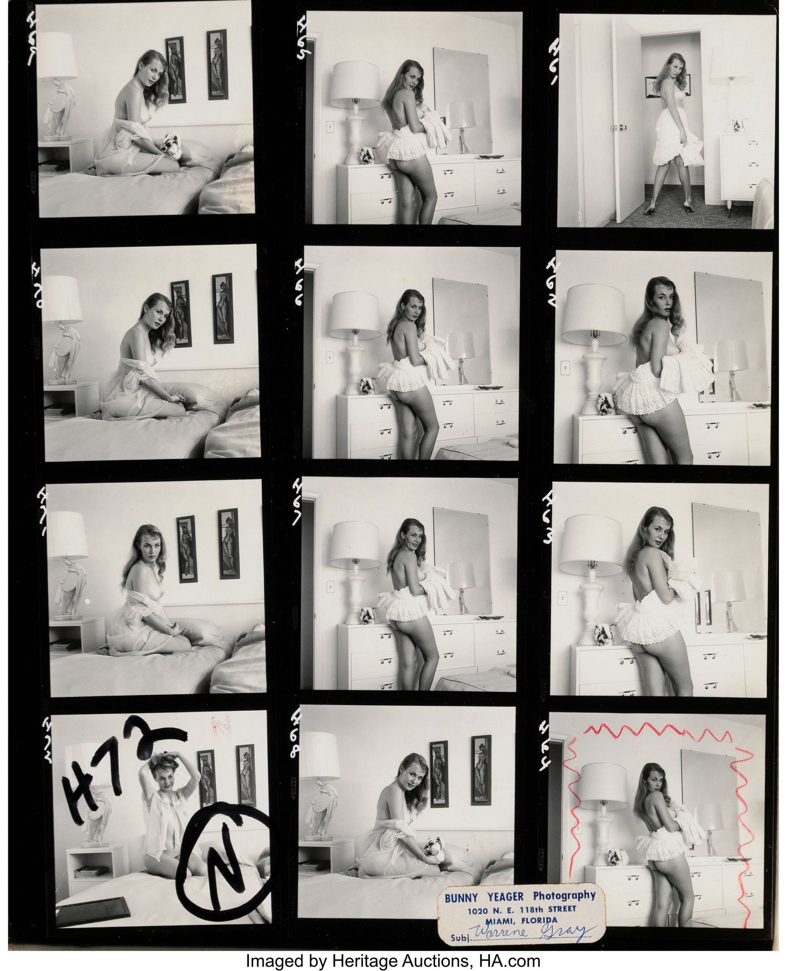 Bunny Yeager (American, 1929-2014) Warrene Grey (1 of 5)