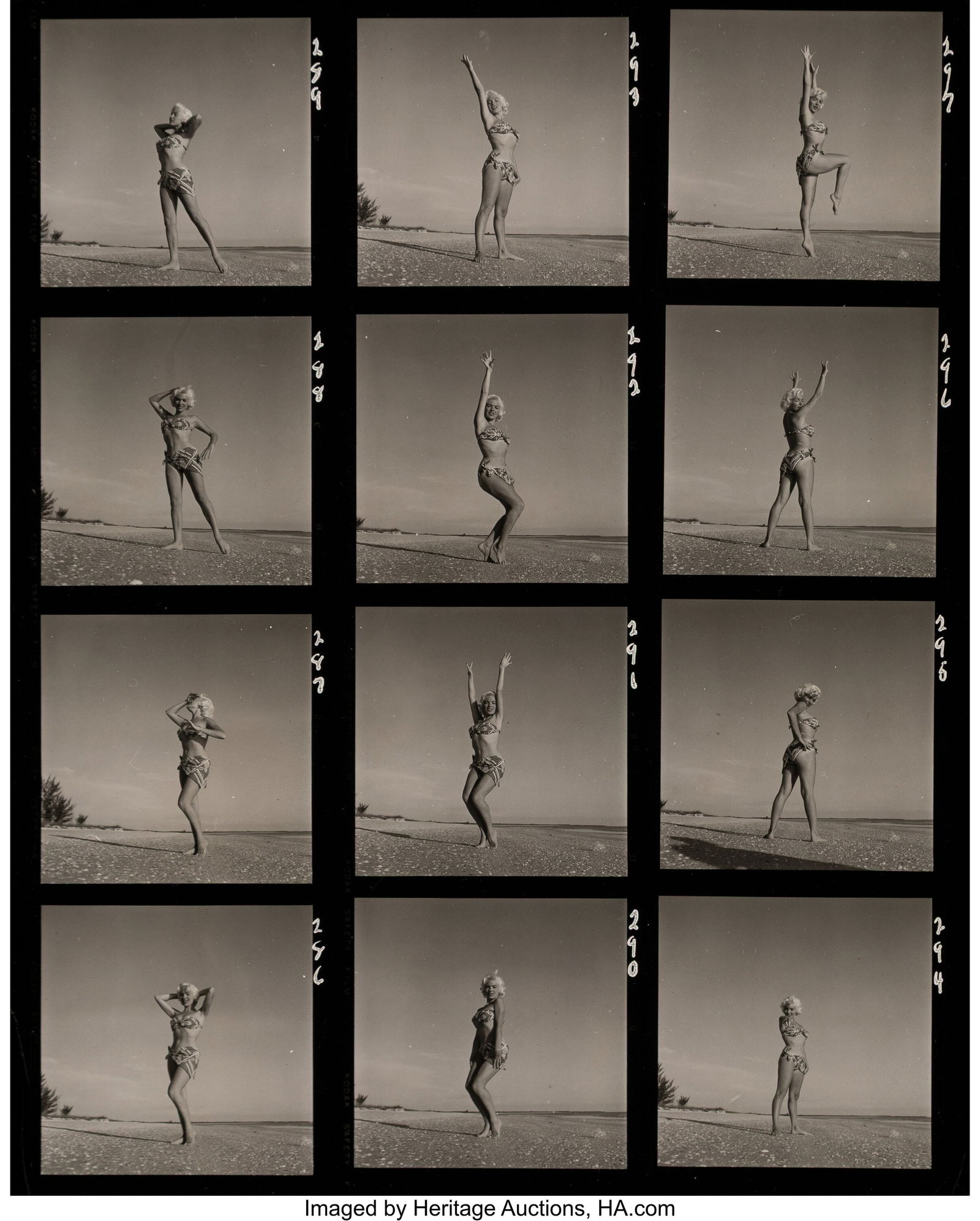 Bunny Yeager (American, 1929-2014) Lori Shea (ap: Bunny Yeager (American, 1929-2014) Lori Shea (approximately 55 items), 1950s Gelatin silver prints, contact sheets, negatives, transparencies, a