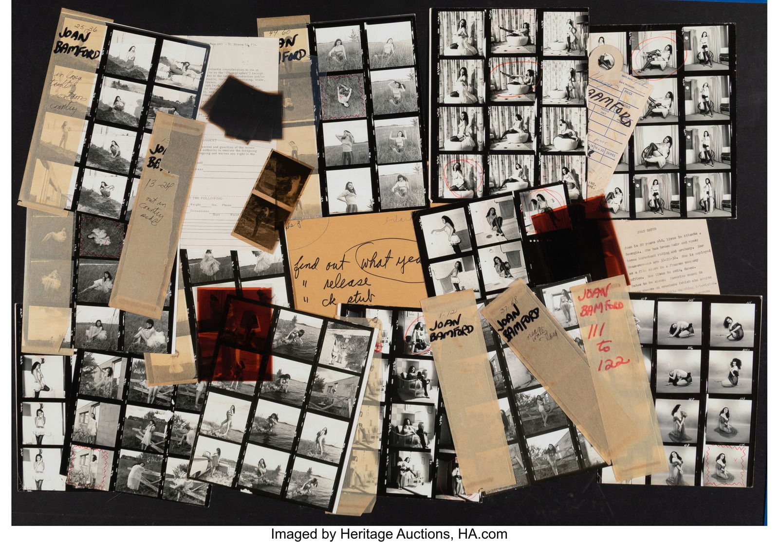 Bunny Yeager (American, 1929-2014) Joan Bamford (1 of 6)