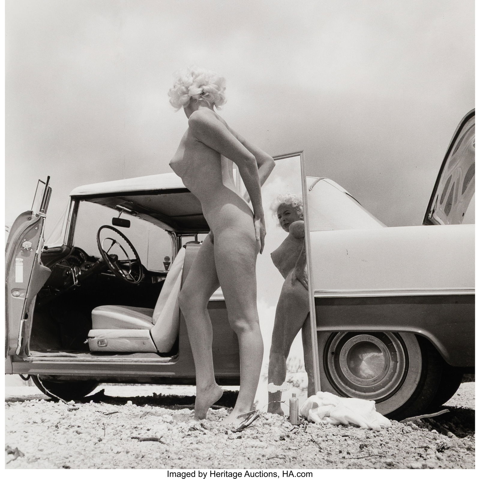 Bunny Yeager (American, 1929-2014) Lori Shea, 19: Bunny Yeager (American, 1929-2014) Lori Shea, 1954 Gelatin silver print, printed later 18-1/2 x 18-1/2 inches (47.0 x 47.0 cm) (image&r