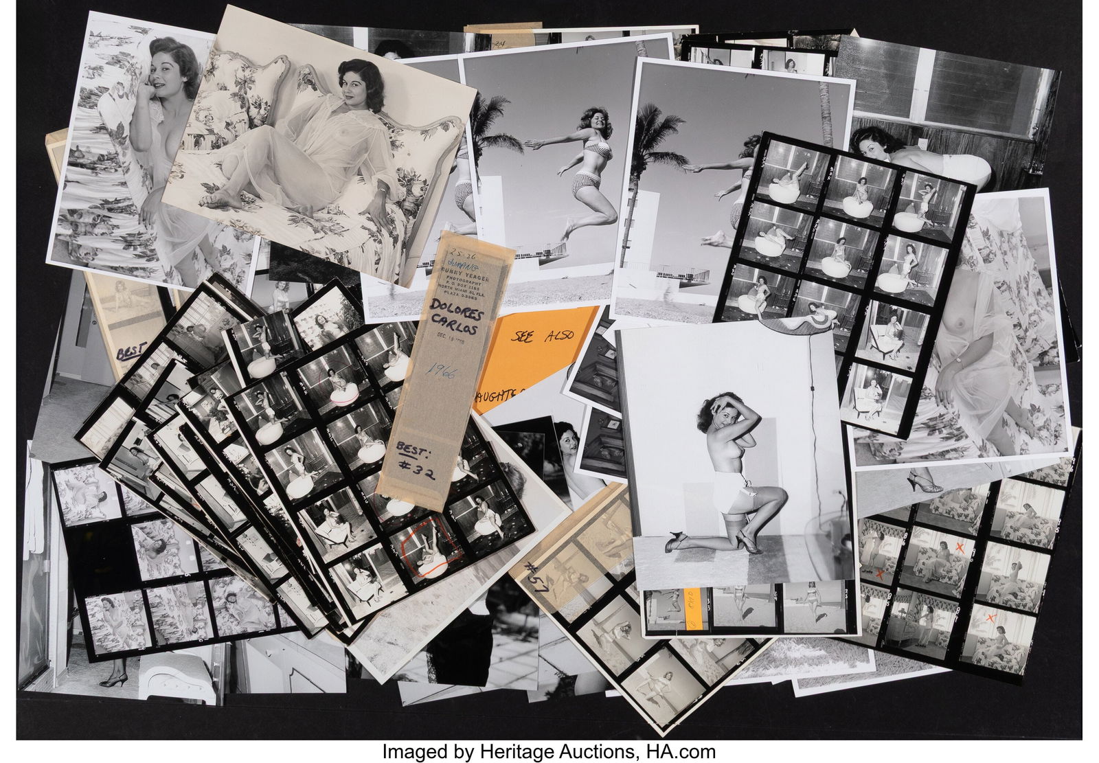 Bunny Yeager (American, 1929-2014) Dolores Carlo (1 of 6)