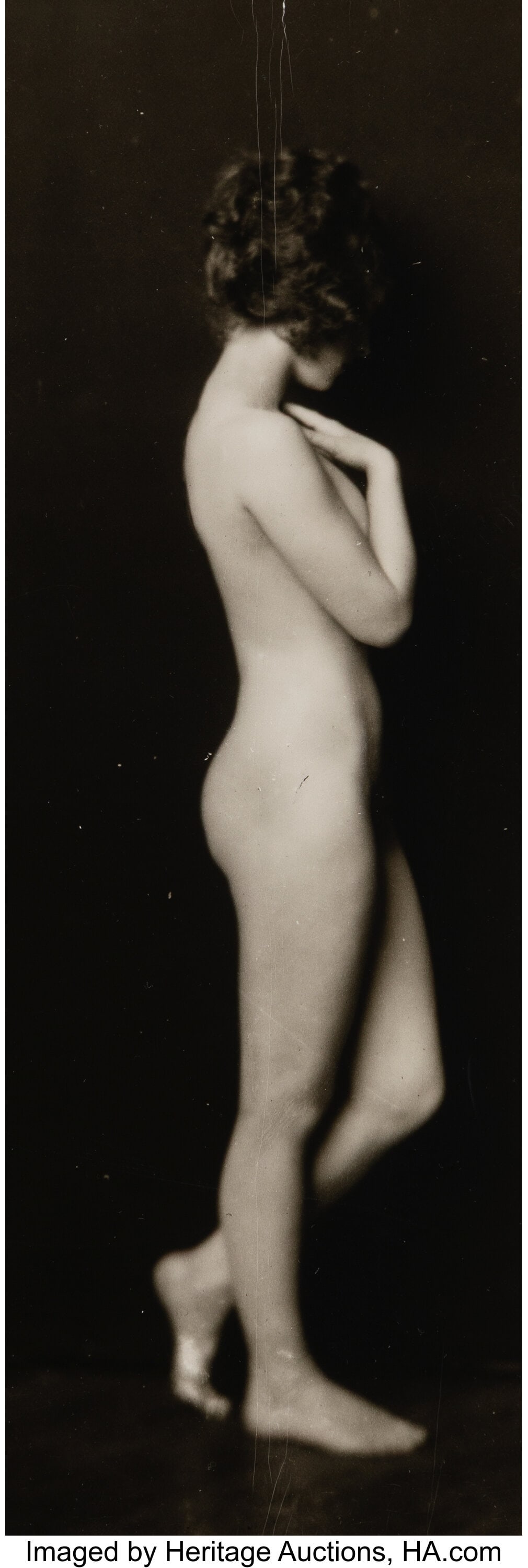 Alfred Cheney Johnston (American, 1885-1971) Nor: Alfred Cheney Johnston (American, 1885-1971) Norma Shearer, circa 1920s Gelatin silver print 10-1/2 x 3-5/8 inches (26.7 x 9.2 cm) (image&sol