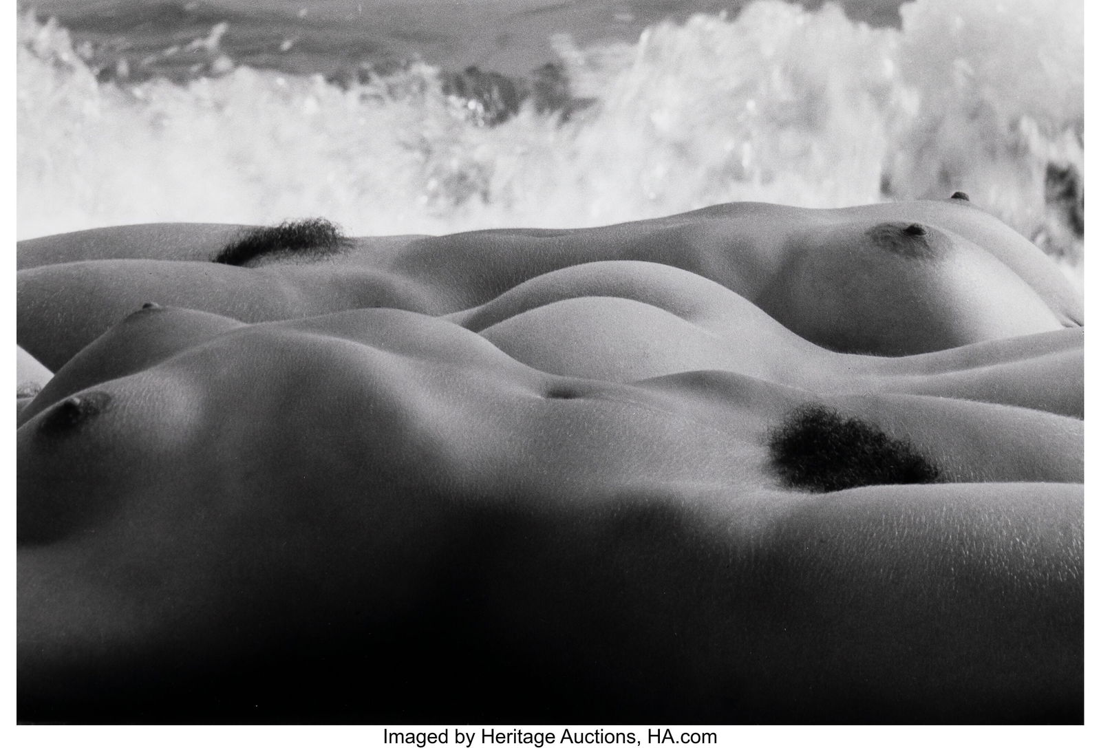 Lucien Clergue (French, 1934-2014) Triade de Gen: Lucien Clergue (French, 1934-2014) Triade de Geneve, 1972 Gelatin silver print 9-1/2 x 14 inches (24.1 x 35.6 cm) (image) 11-1/2 x 16 in