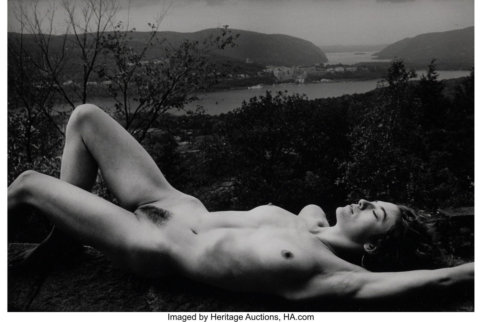 Leonard Freed (American, 1929-2006) Kate (with W: Leonard Freed (American, 1929-2006) Kate (with West Point), 2002 Gelatin silver print 8-1/2 x 12-1/2 inches (21.6 x 31.8 cm) (image