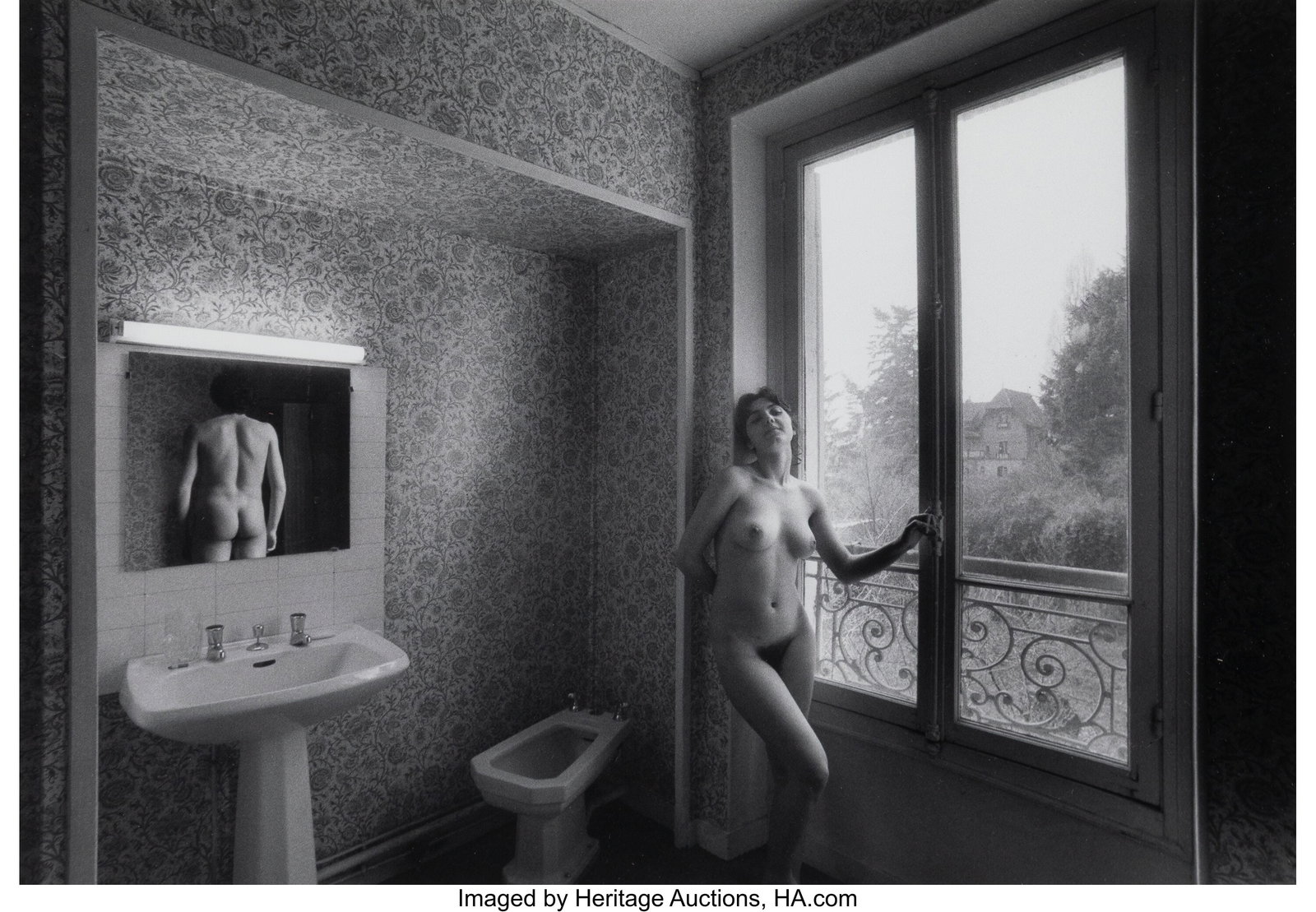 Lucien Clergue (French, 1934-2014) Fred and His: Lucien Clergue (French, 1934-2014) Fred and His Girlfriend, Paris, 1978 Gelatin silver print 9-1/2 x 14 inches (24.1 x 35.6 cm) (image&rpar