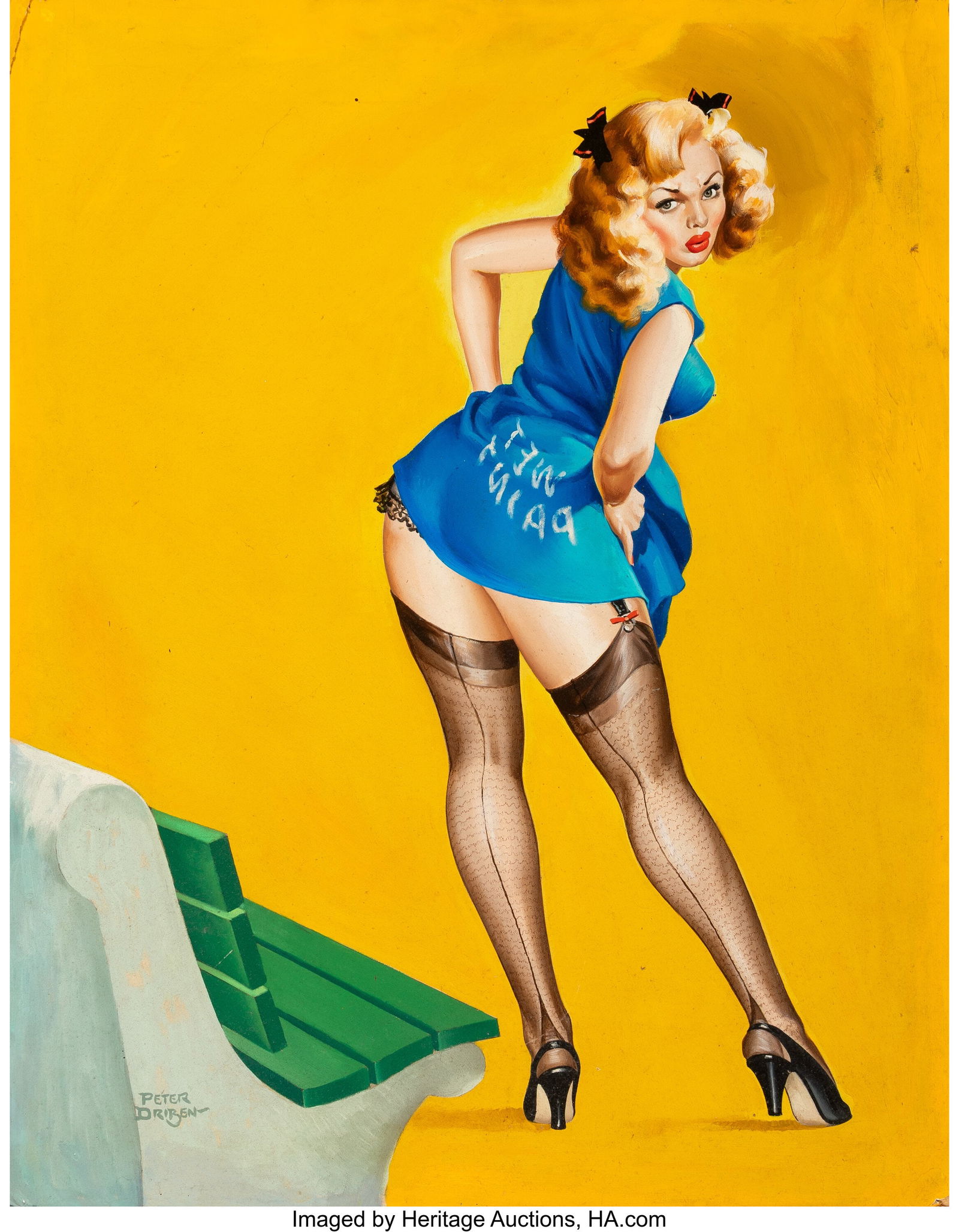 Peter Driben (American, 1902-1968) Wet Paint, Wi (1 of 3)