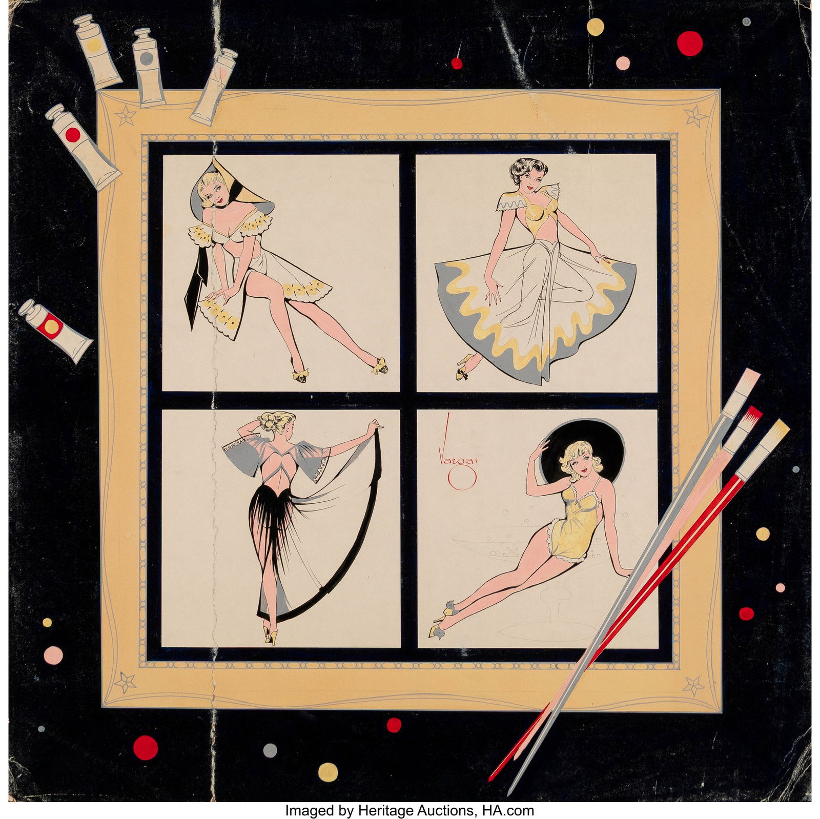 Alberto Vargas (Peruvian/American, 1896-1982) Fa (1 of 2)