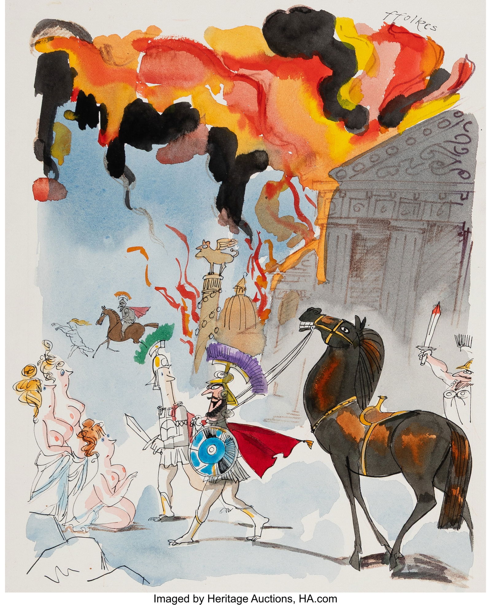 Michael Ffolkes (British, 1925-1988) Don't Be a (1 of 3)