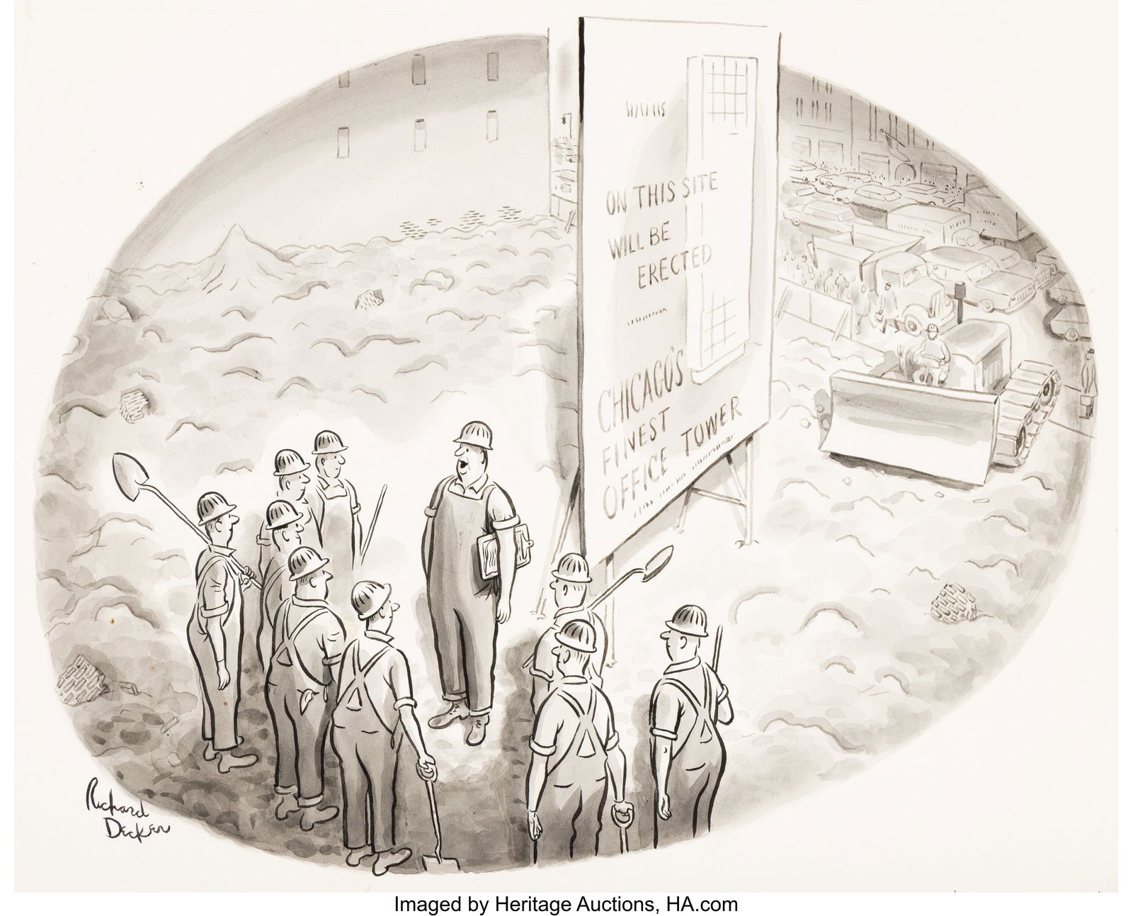 Richard Drecker (American, 1907-1988) Before We (1 of 3)