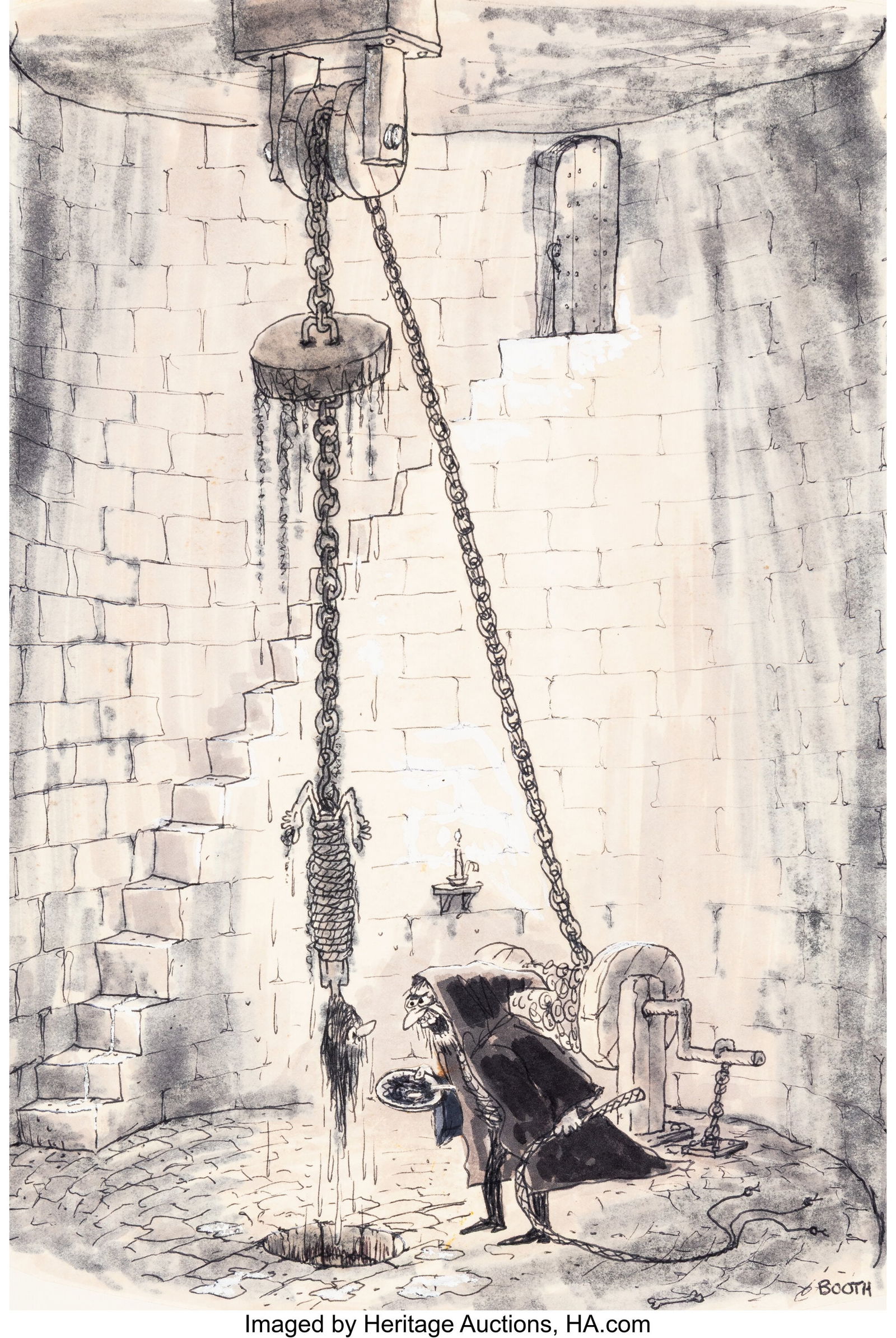 George Booth (American, 1926-2022) It's Time for (1 of 3)