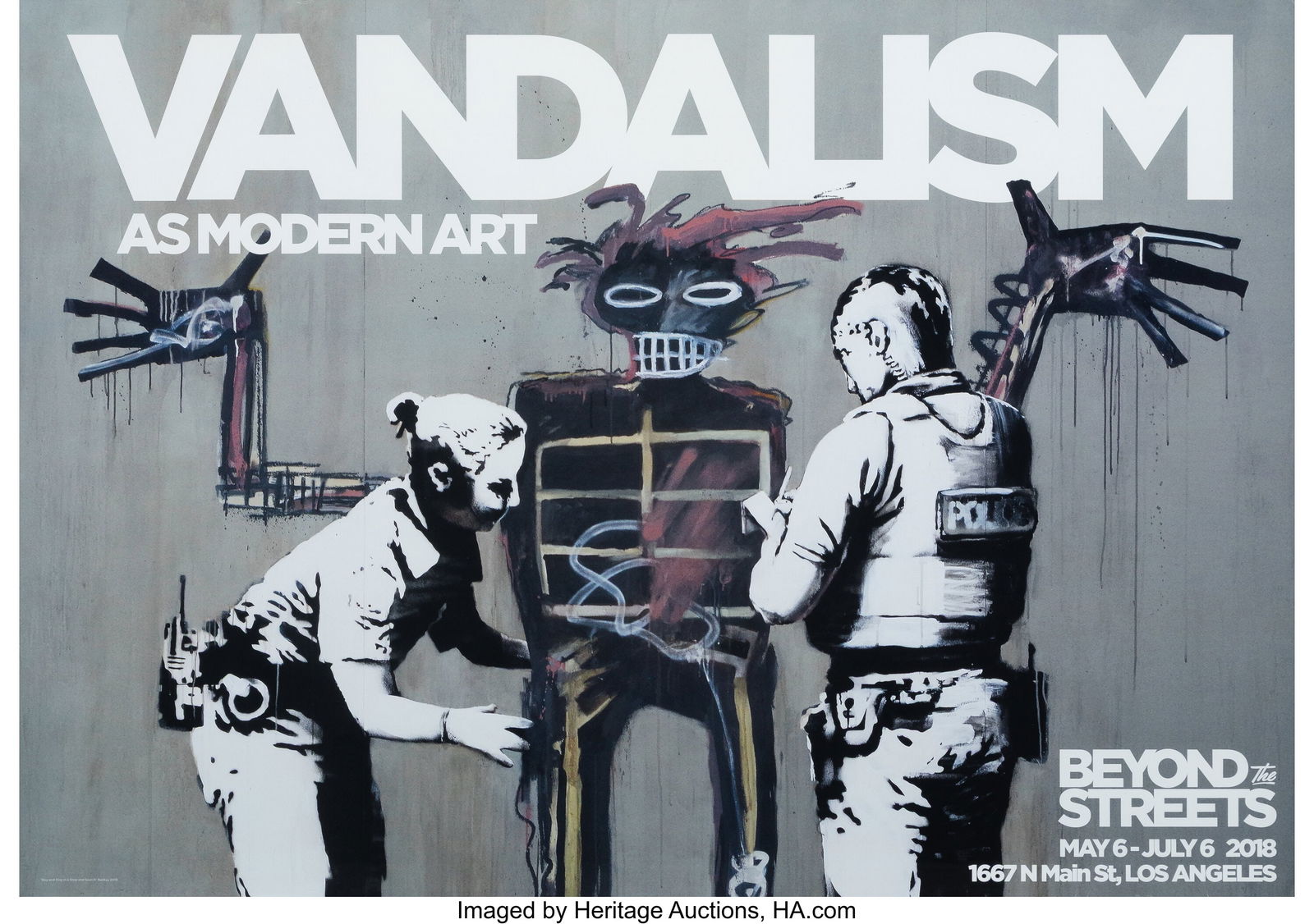 Banksy X Basquiat X Beyond The Streets Vandalism (1 of 1)